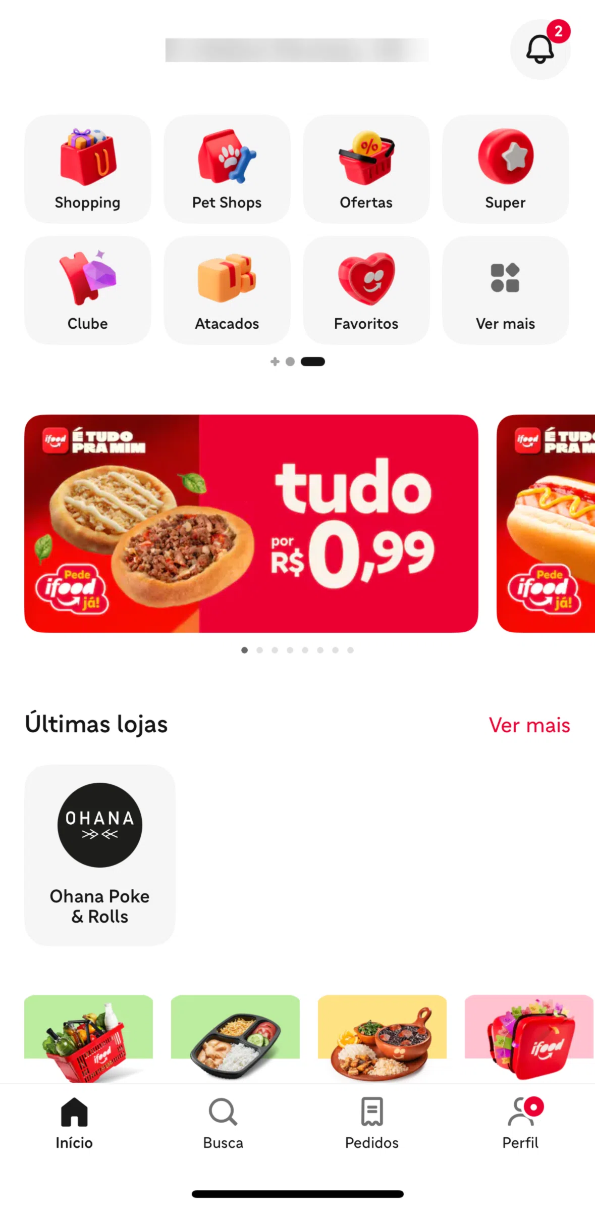 iFood Screen screen in the Subscribe to iFood club flow