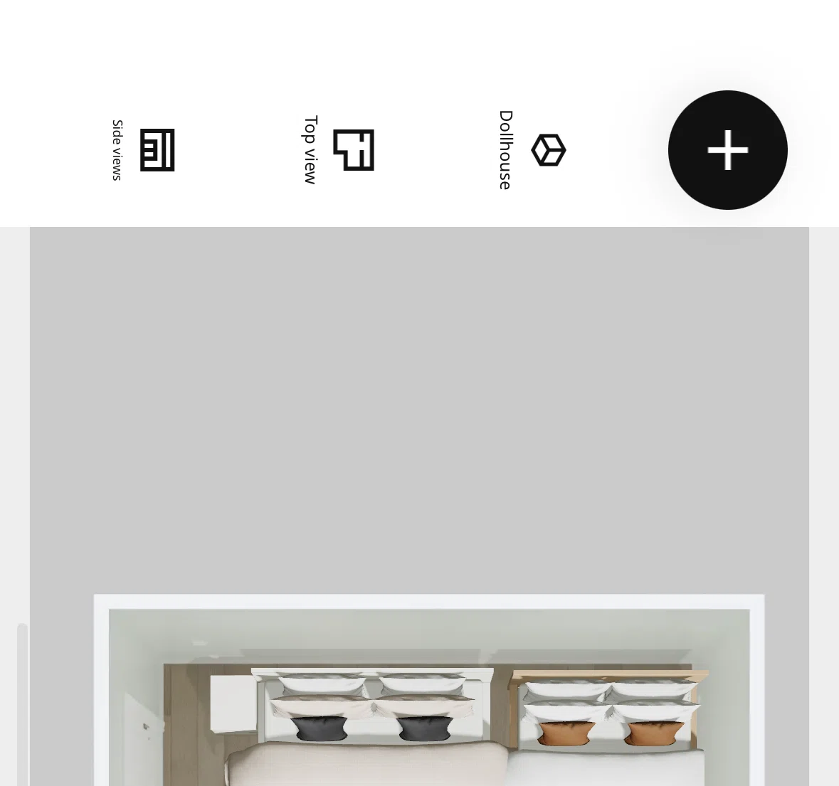 Ikea Screen screen in the Adding a room to cart flow
