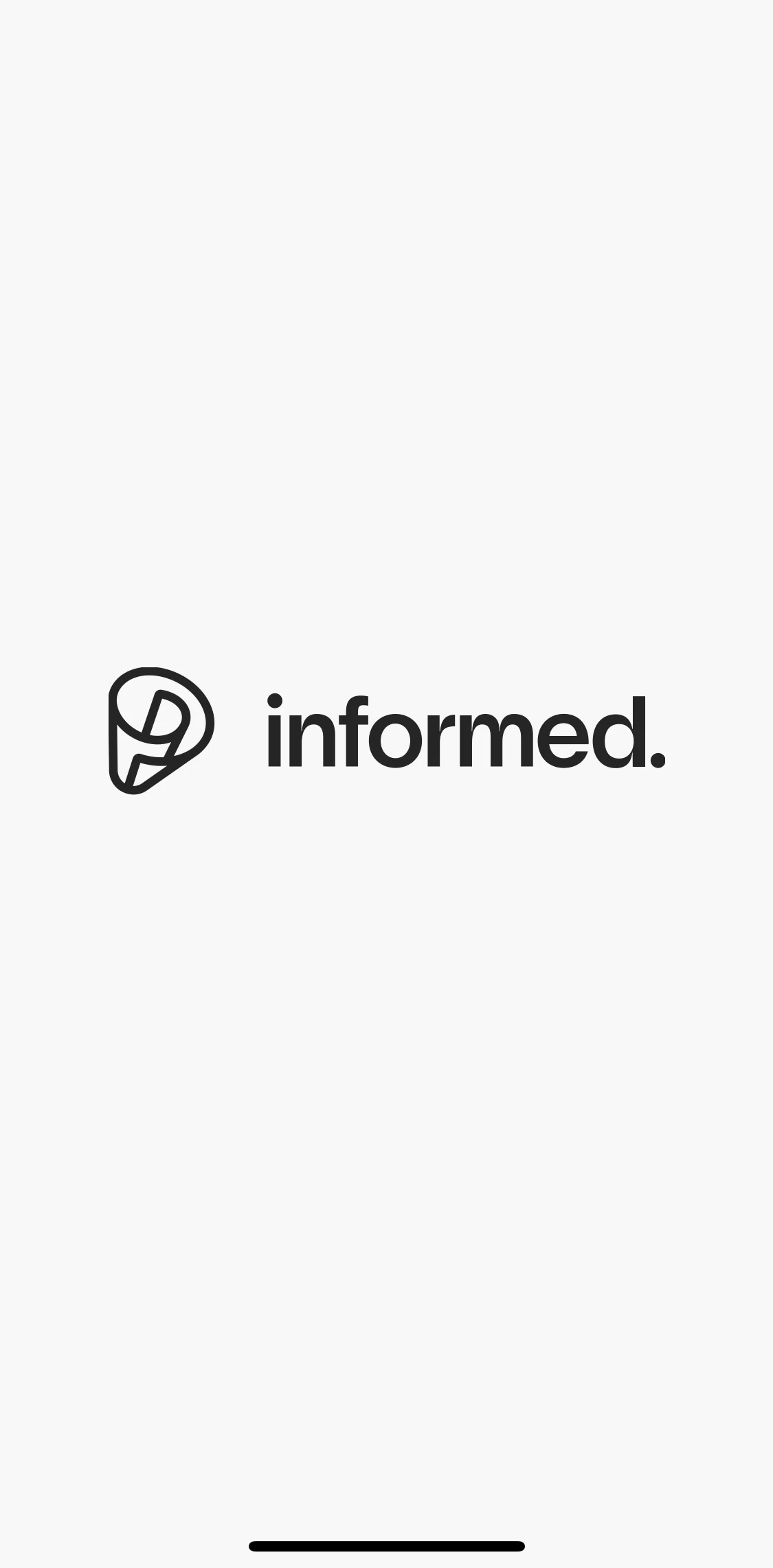 informed News Screen screen in the Onboarding flow