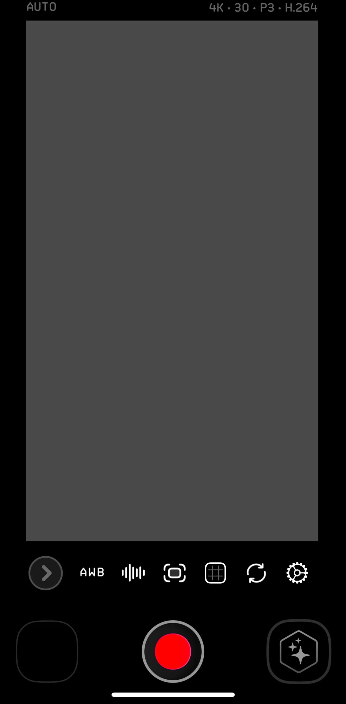 Kino Screen screen in the Enabling image stabilization flow