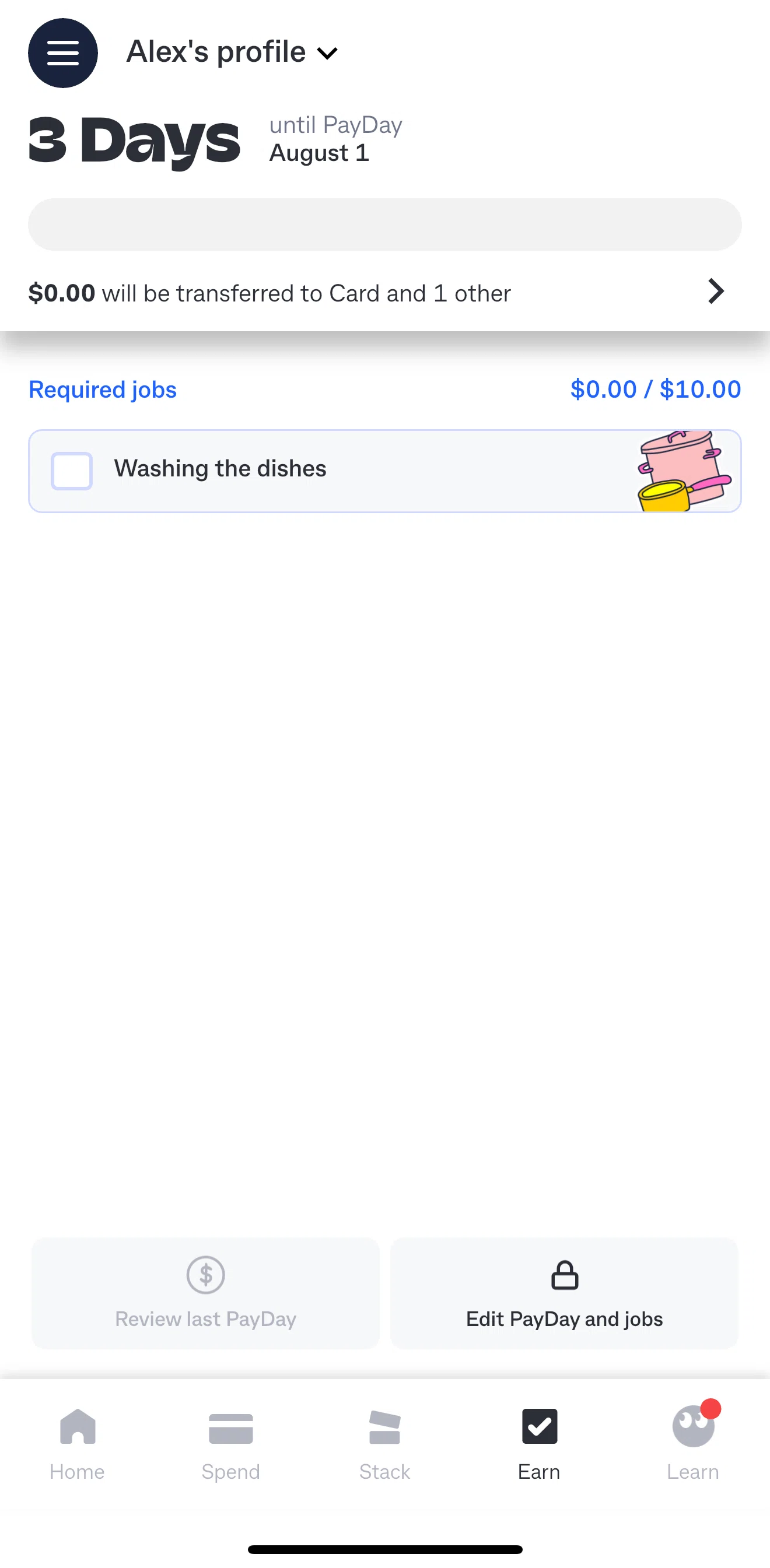 Kit Screen screen in the Checking off a job flow
