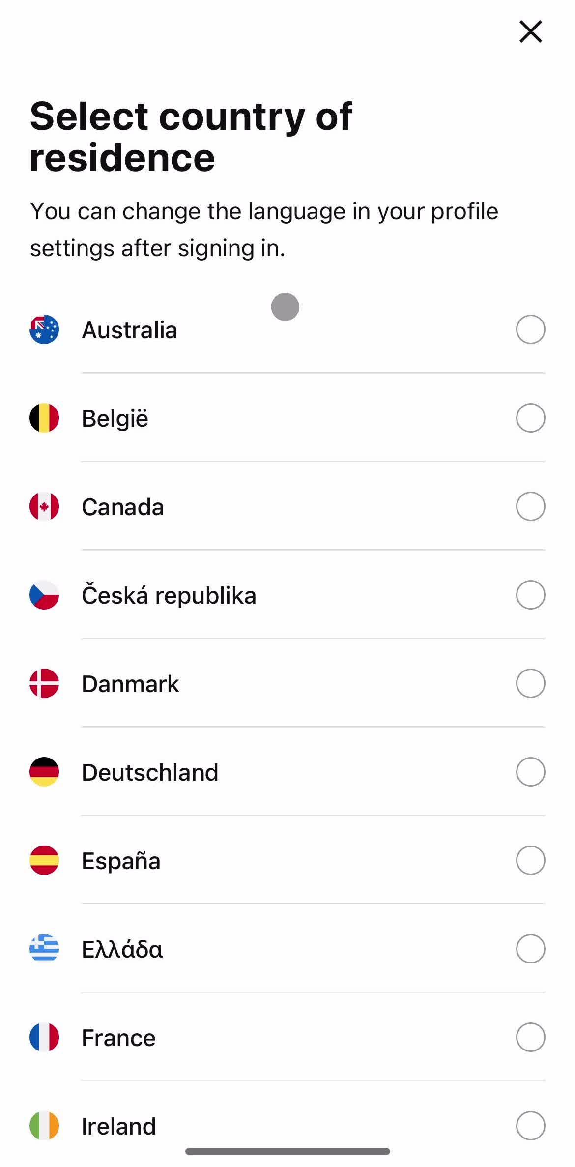 Klarna Onboarding preview