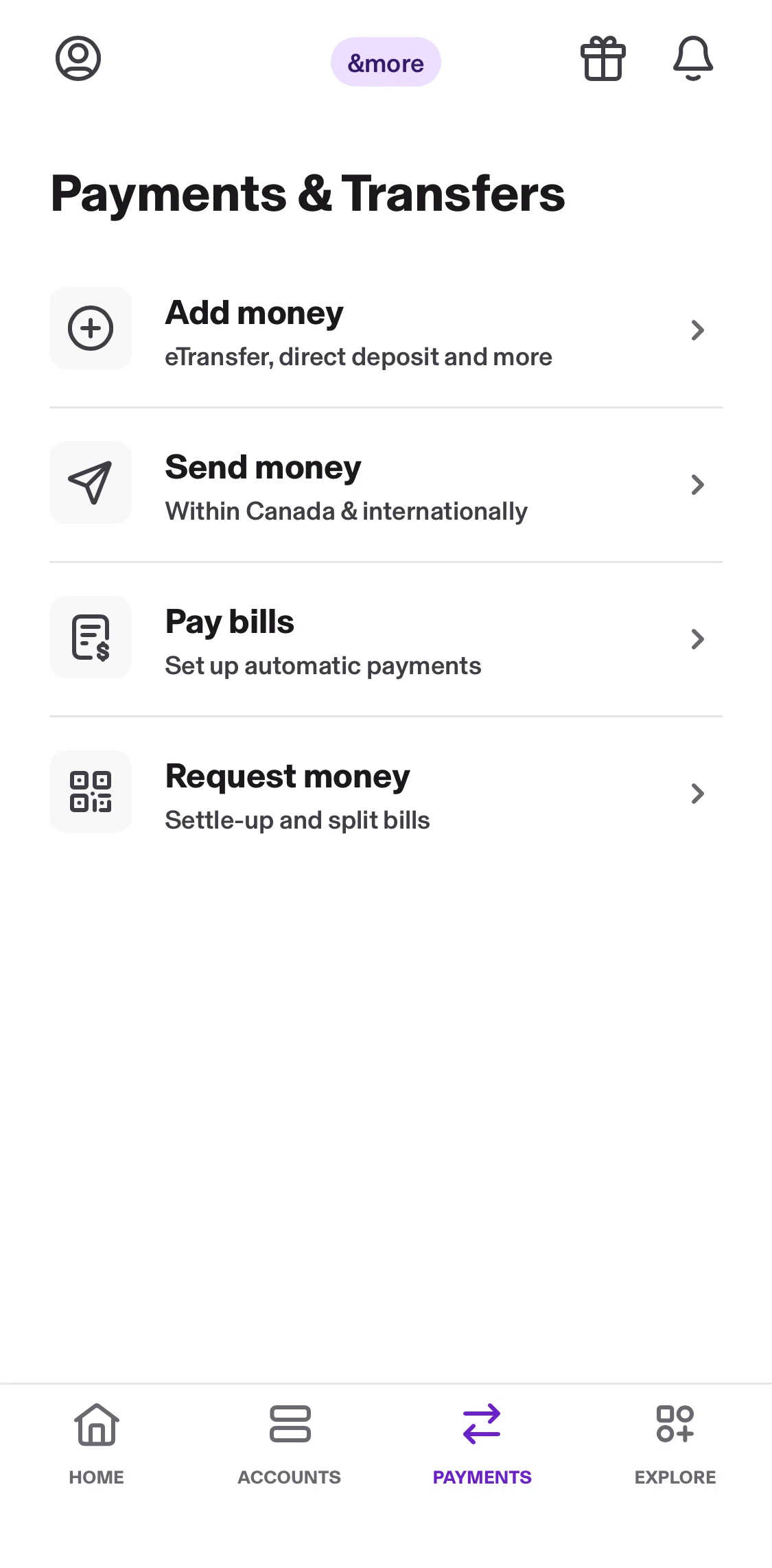 KOHO Screen screen in the Request flow
