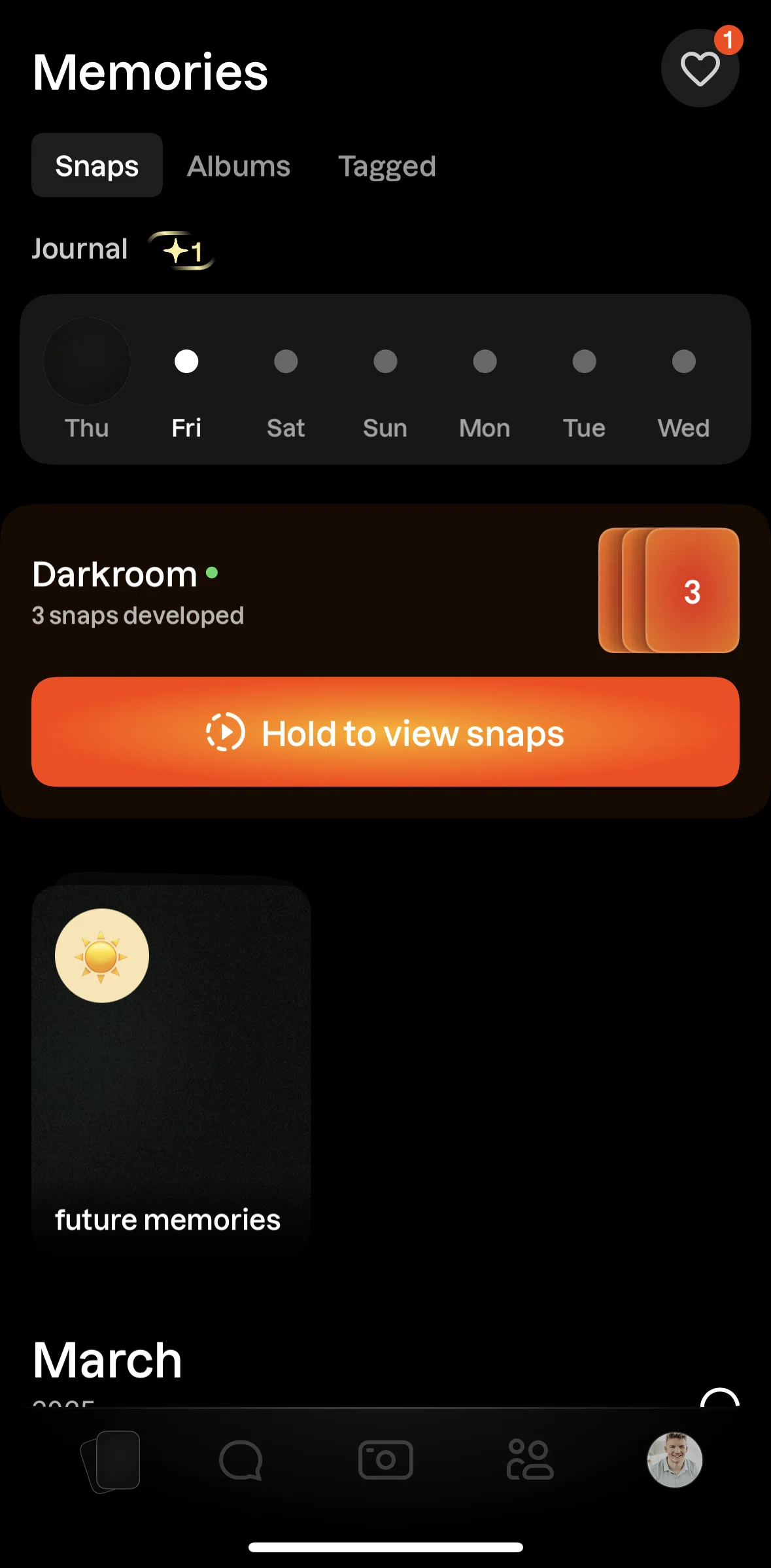 Lapse Screen screen in the Camera roll flow