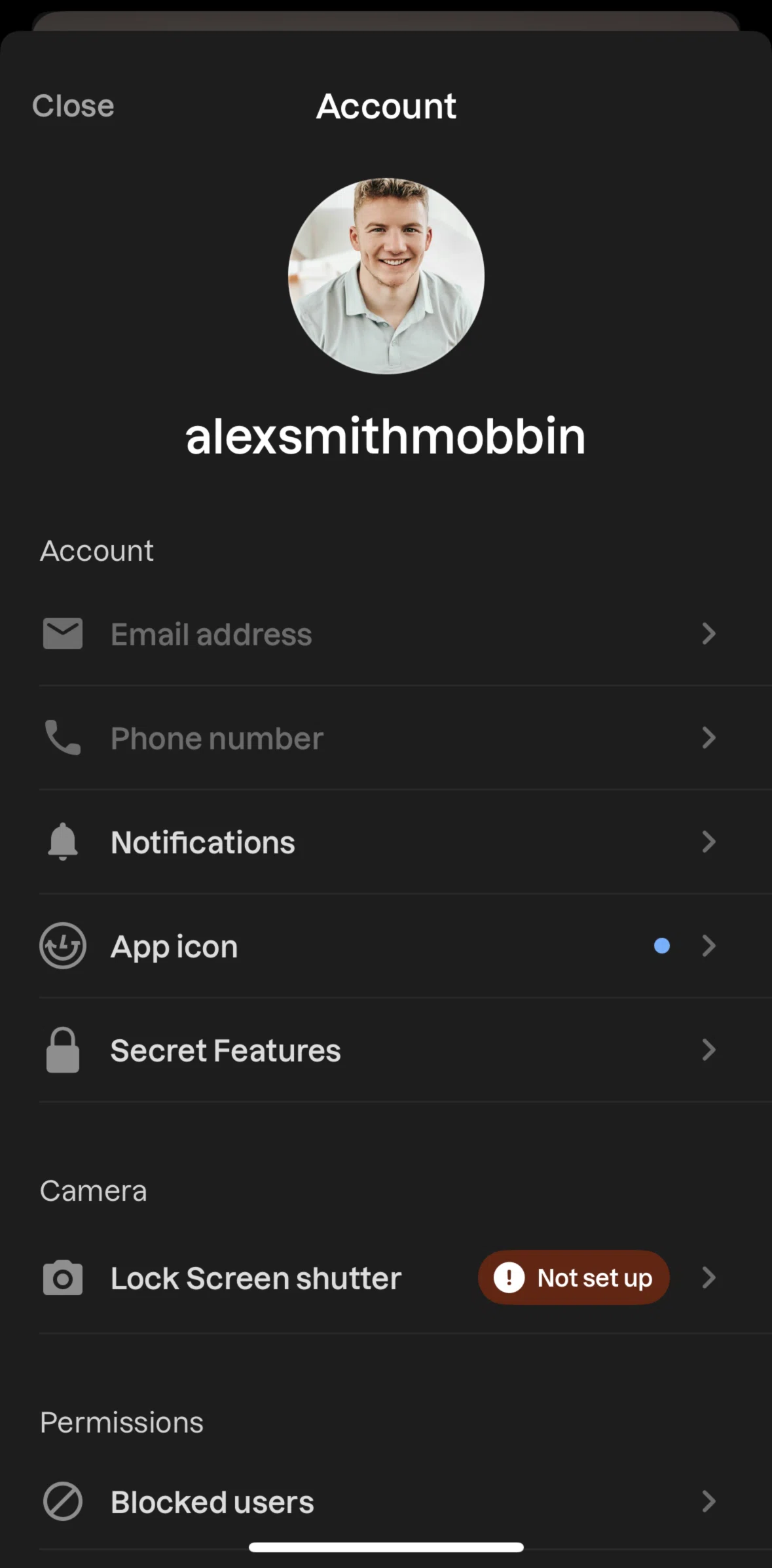 Lapse Screen screen in the Editing notifications flow