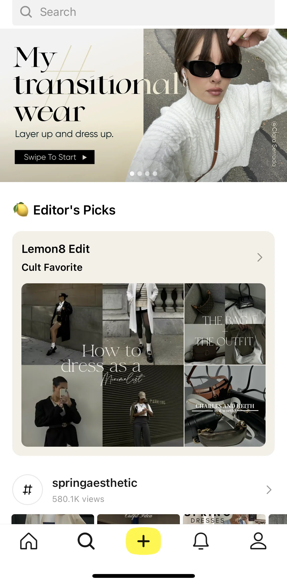 Lemon8 Screen screen in the Adding a video post flow