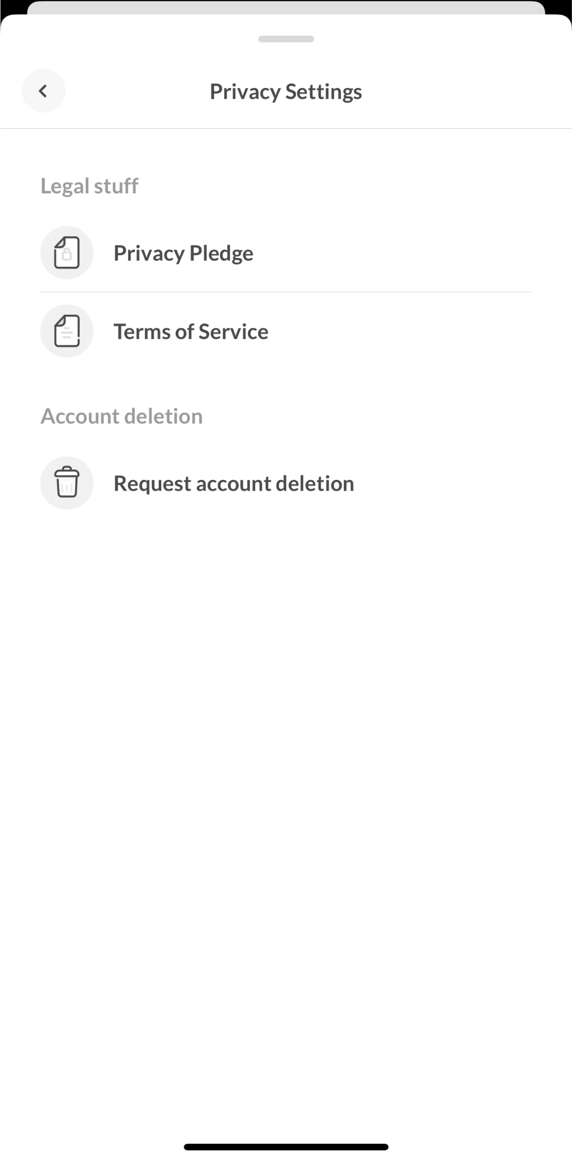 Lemonade Insurance Screen screen in the Terms of service flow