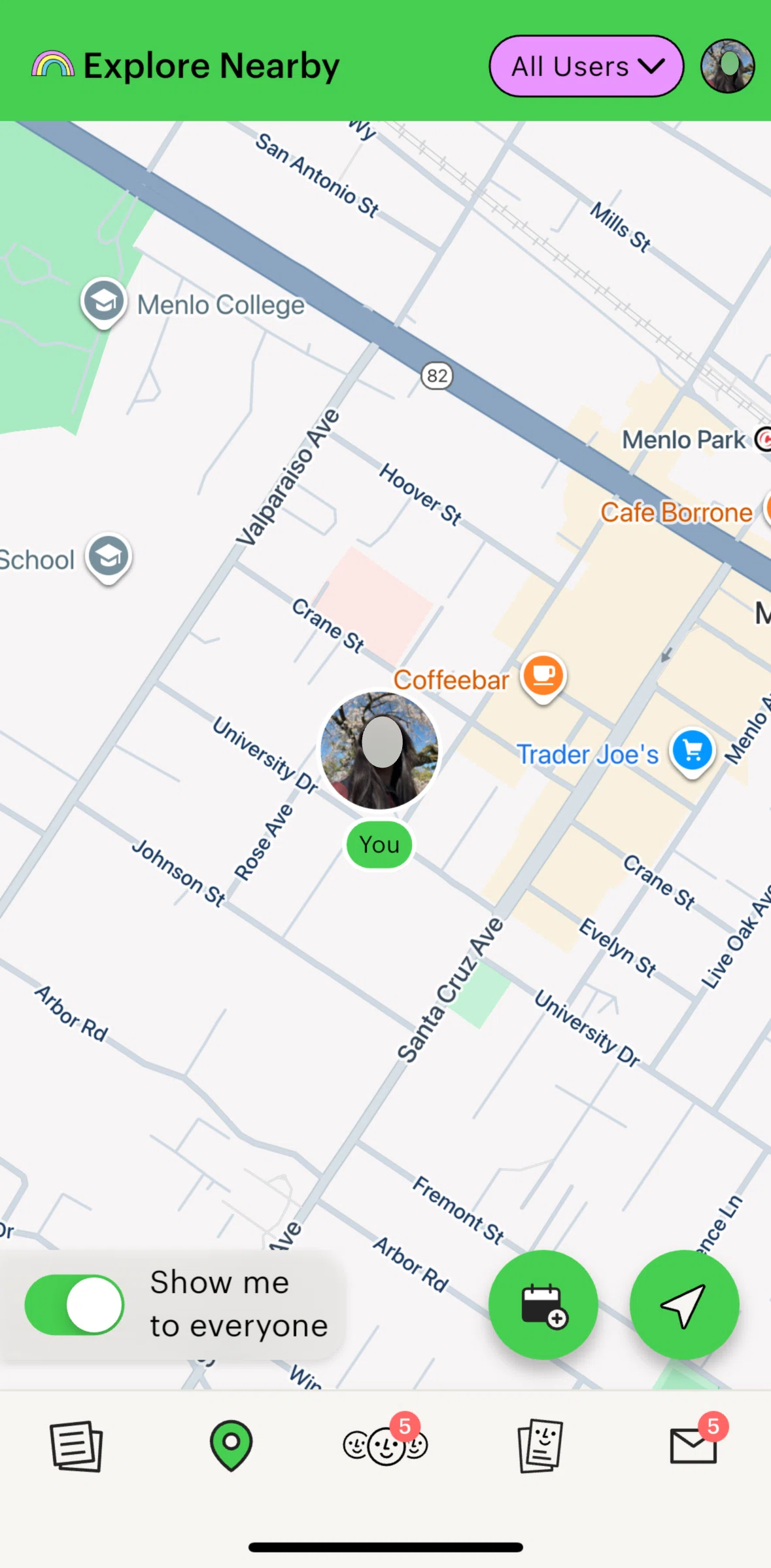 Lex Screen screen in the Filtering shared locations flow