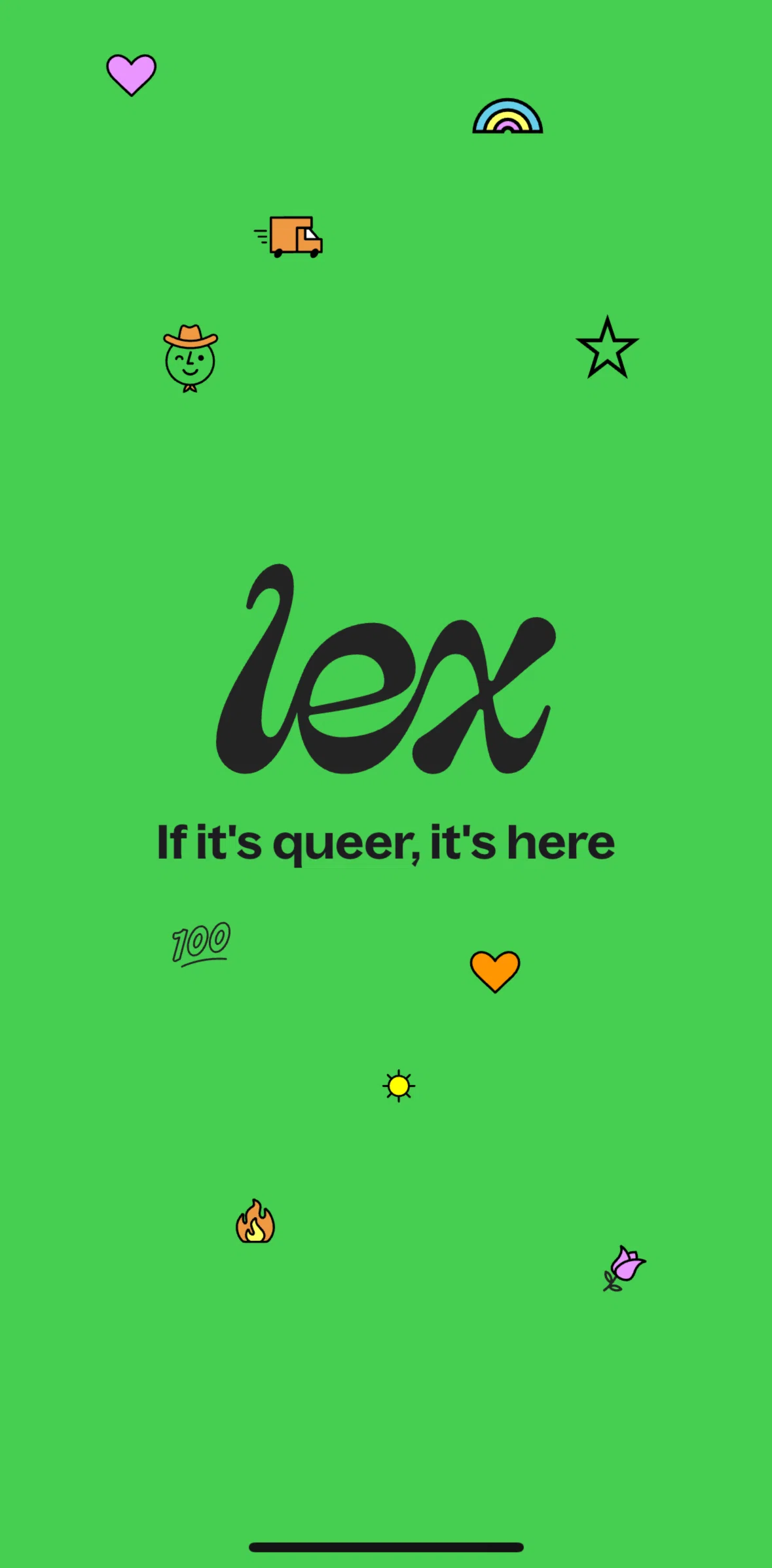 Lex Screen screen in the Onboarding flow