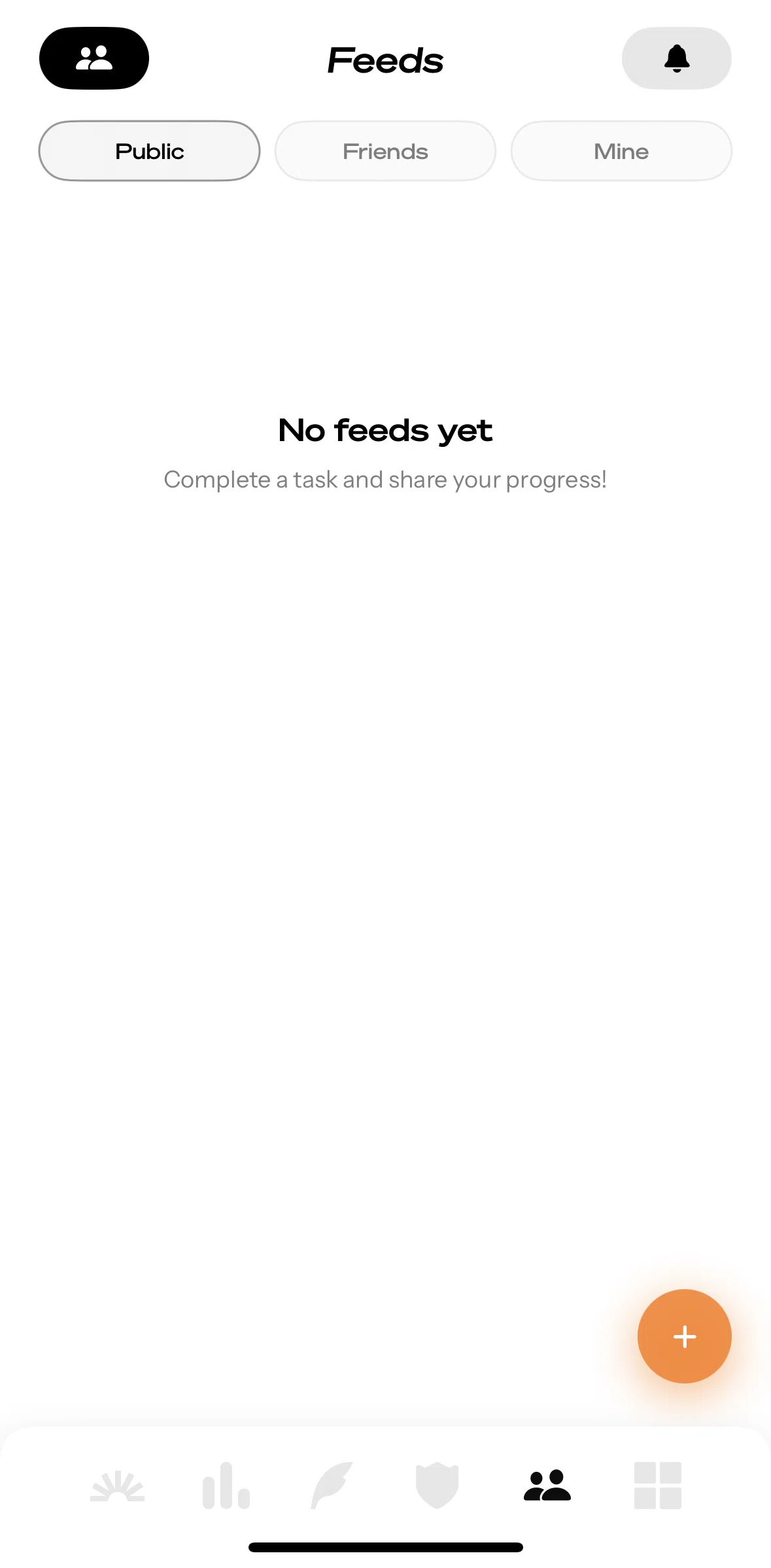 Life Reset Screen screen in the Publishing a progress flow