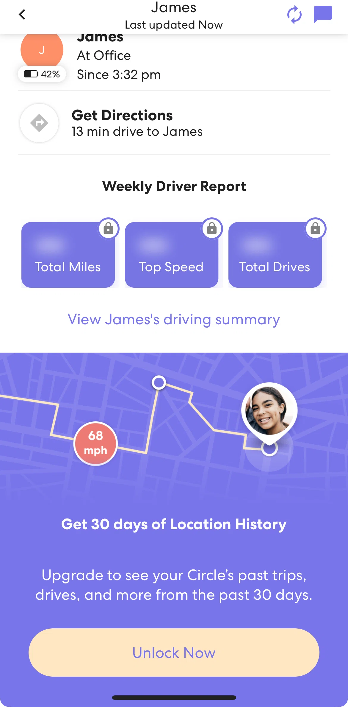 Life360 Screen screen in the Subscribing to Life360 flow