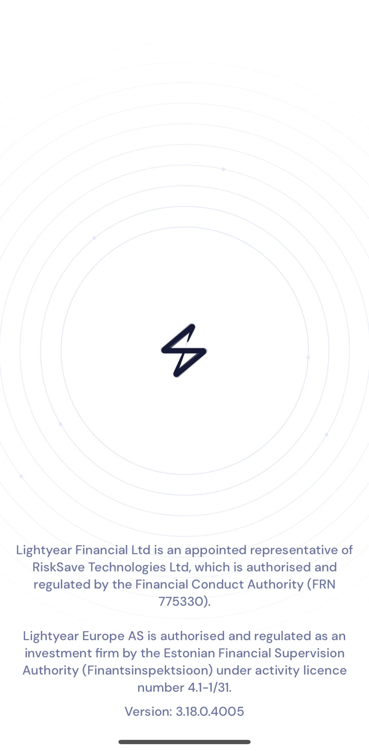 Lightyear Screen screen in the Onboarding flow