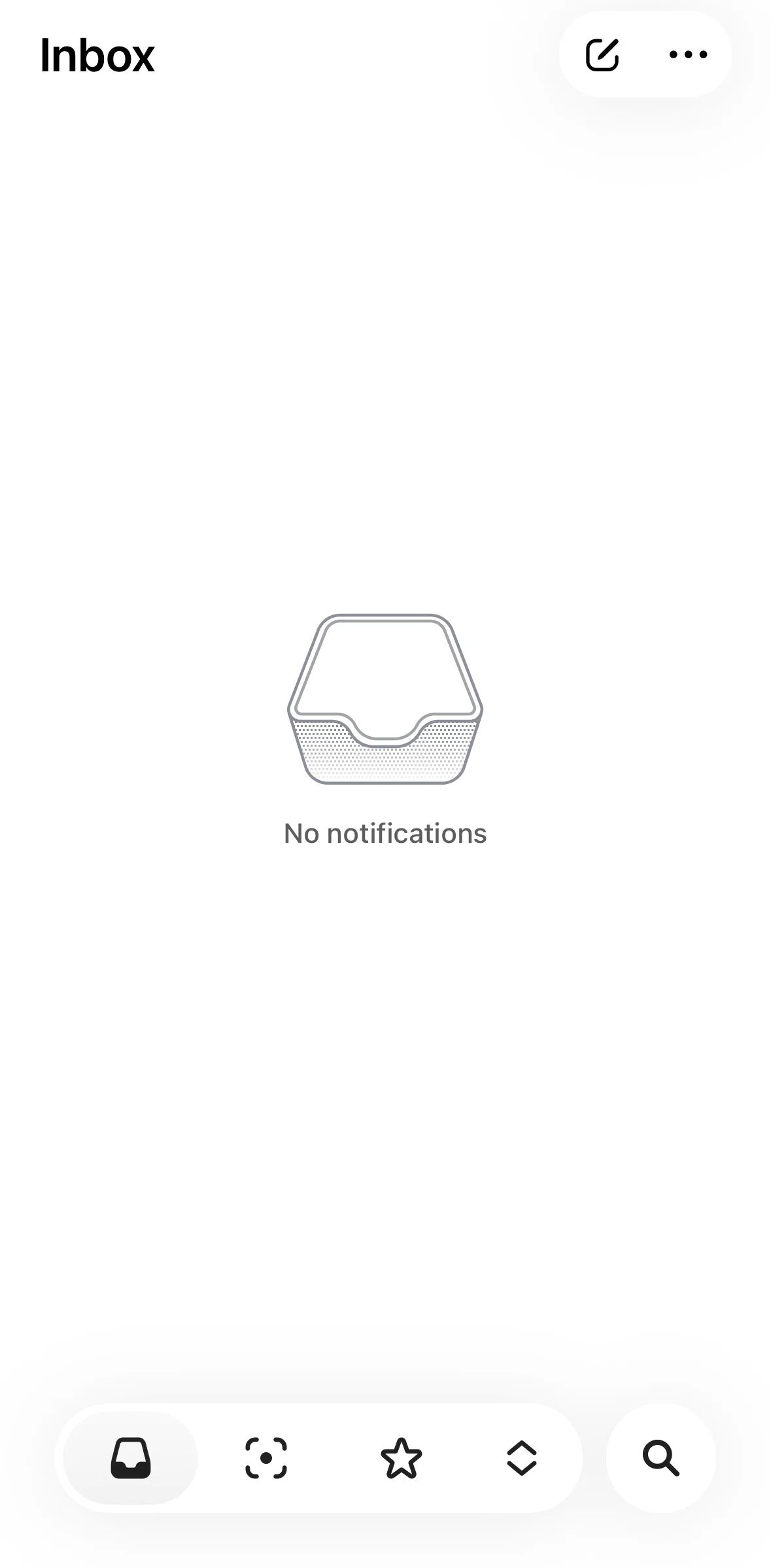 Linear Mobile Screen screen in the Inbox flow