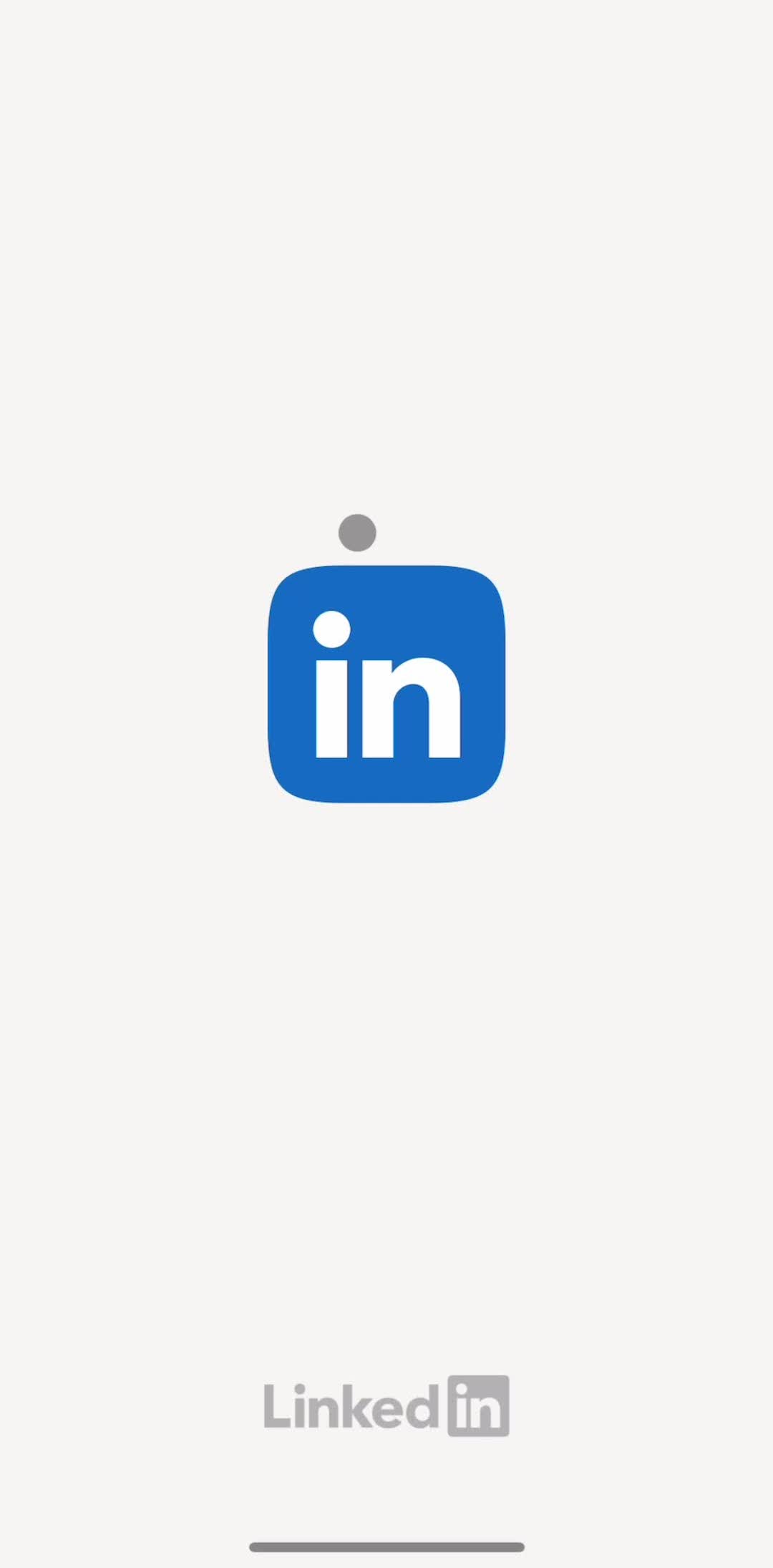 Linkedin Screen screen in the Onboarding flow