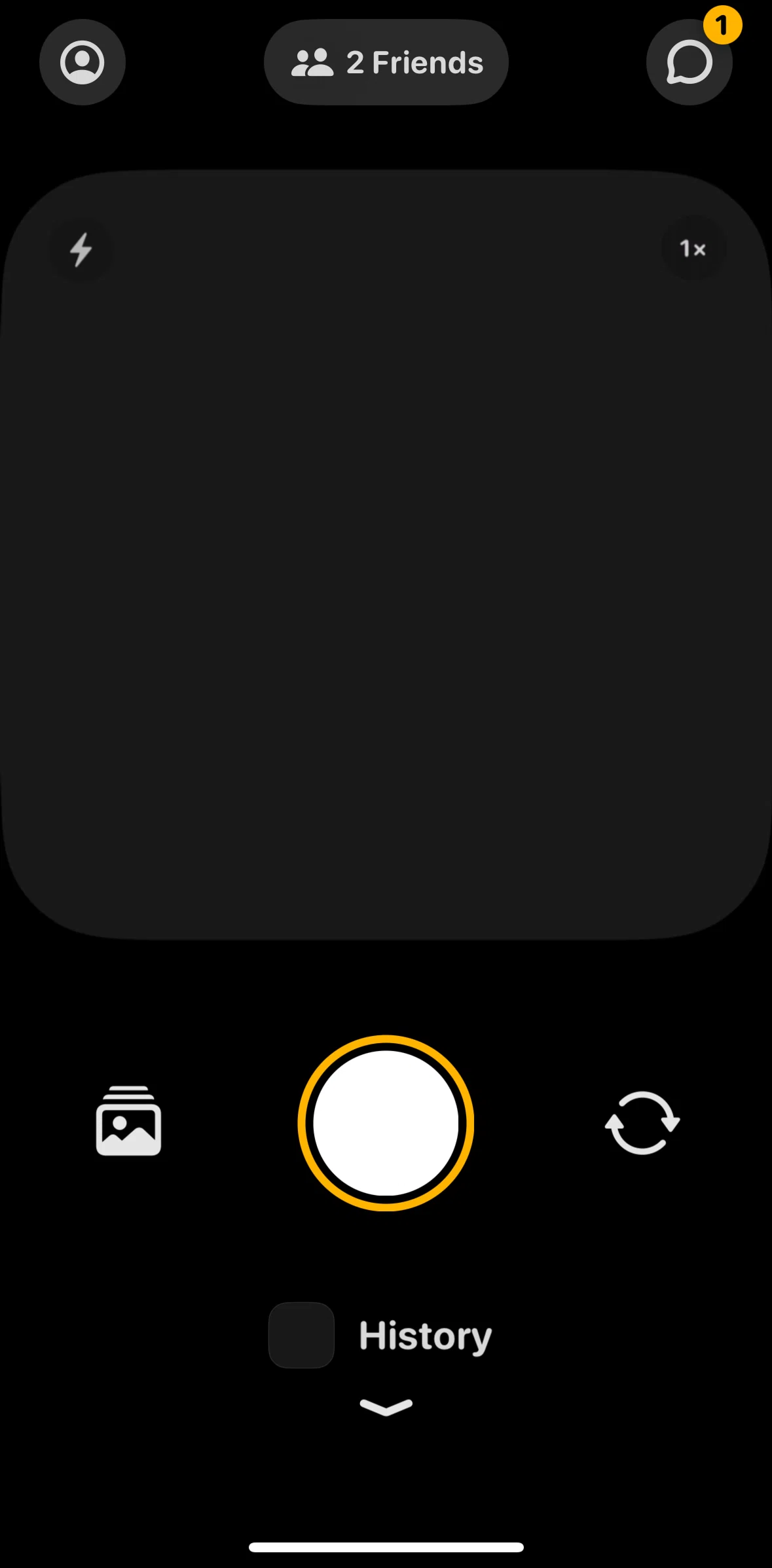 Locket Screen screen in the Messages flow