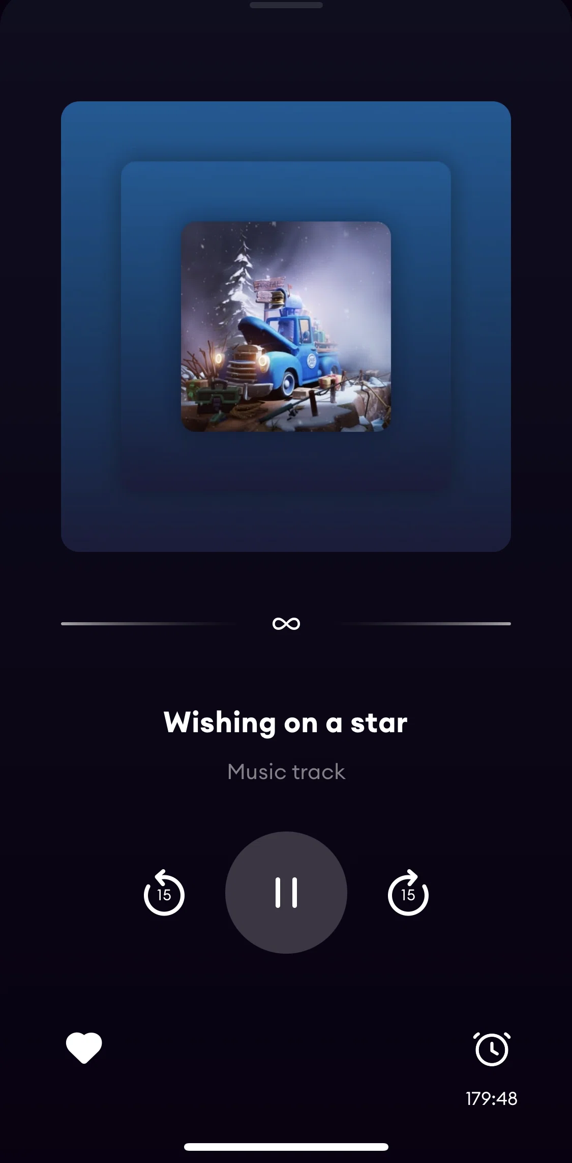 Loona Screen screen in the Setting sleep timer flow