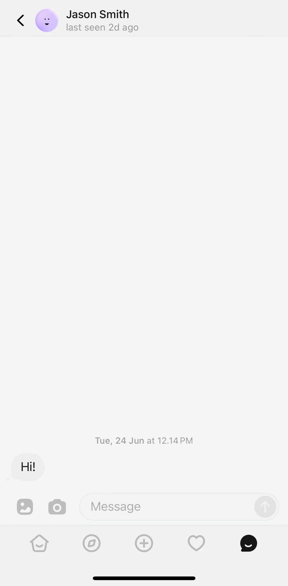 Luma Screen screen in the Chat settings flow
