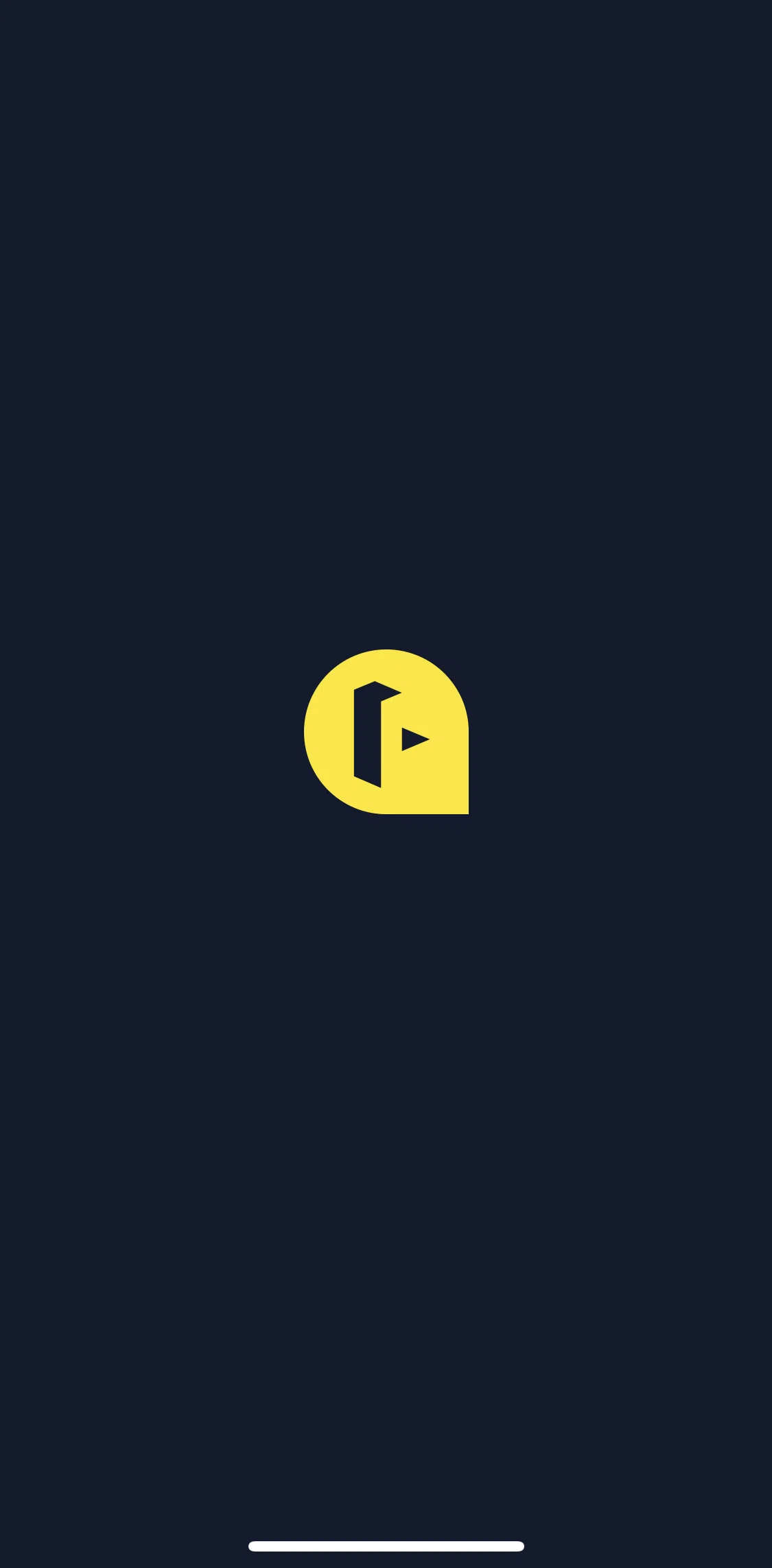 Luminary Screen screen in the Onboarding flow