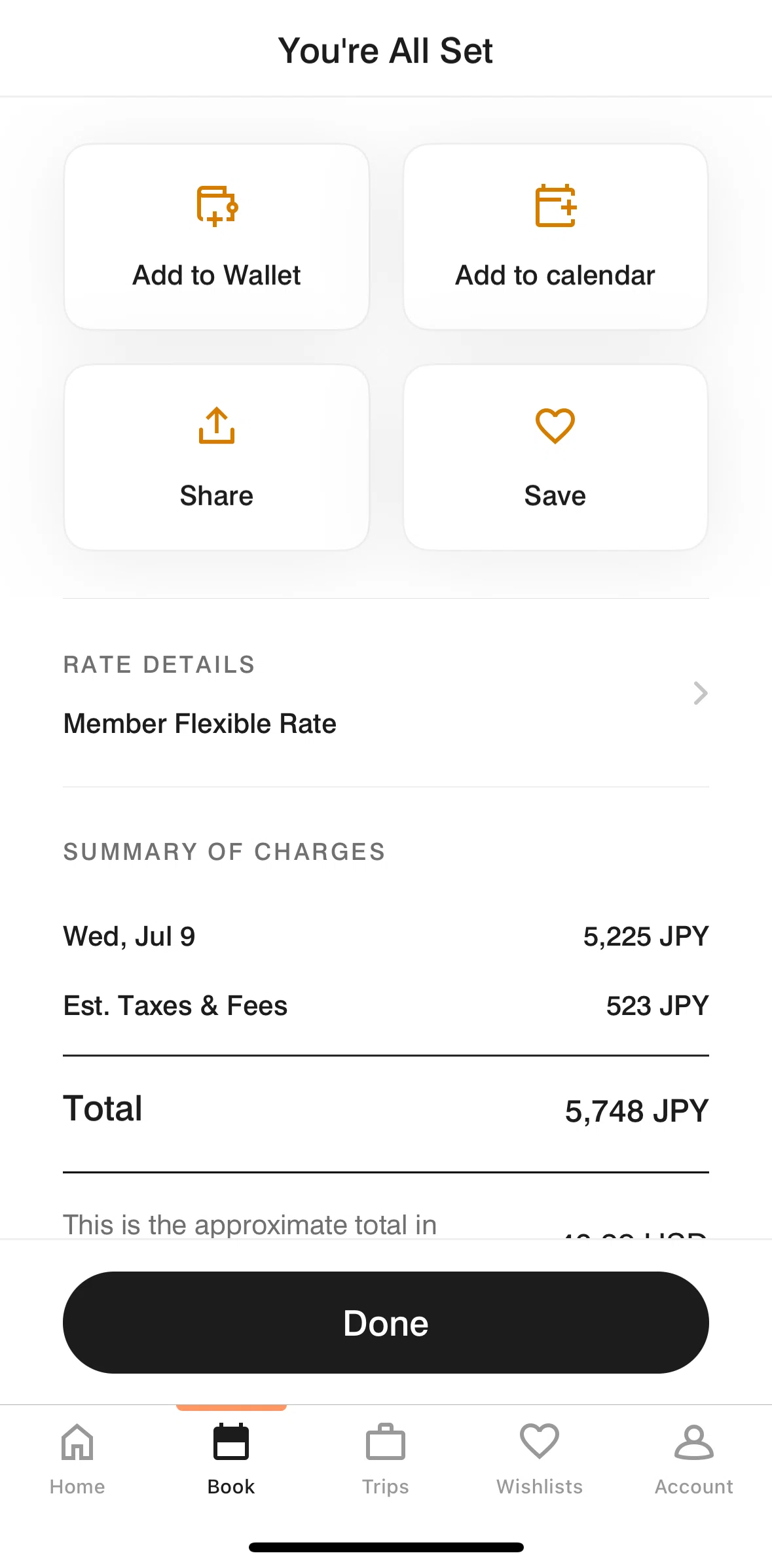 Marriott Bonvoy Screen screen in the Adding to Apple wallet flow