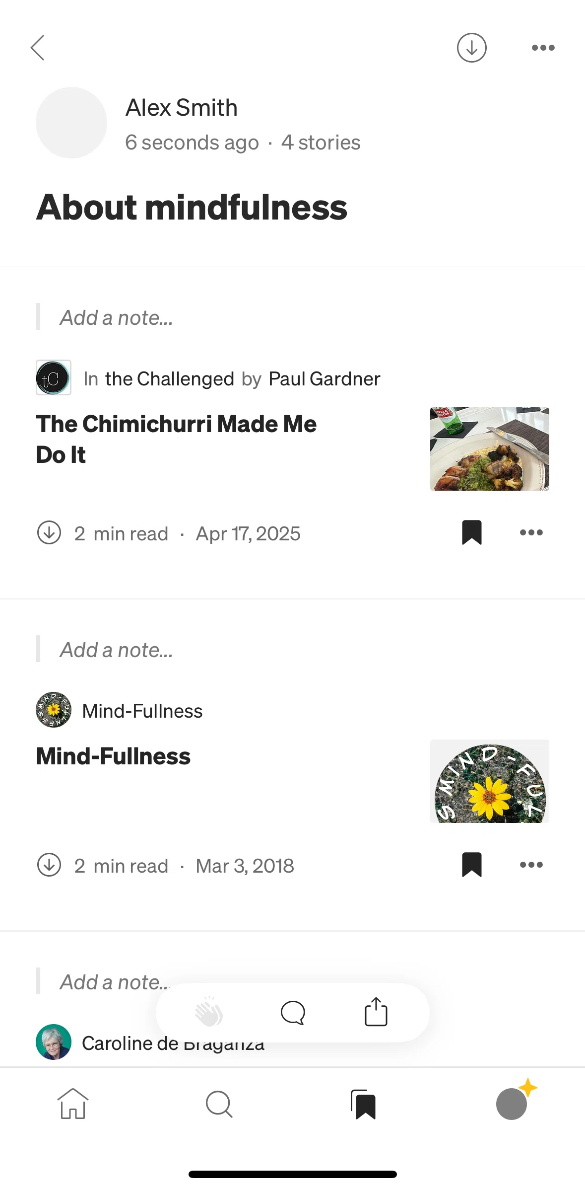 Medium Screen 1 screen in the Reordering items flow