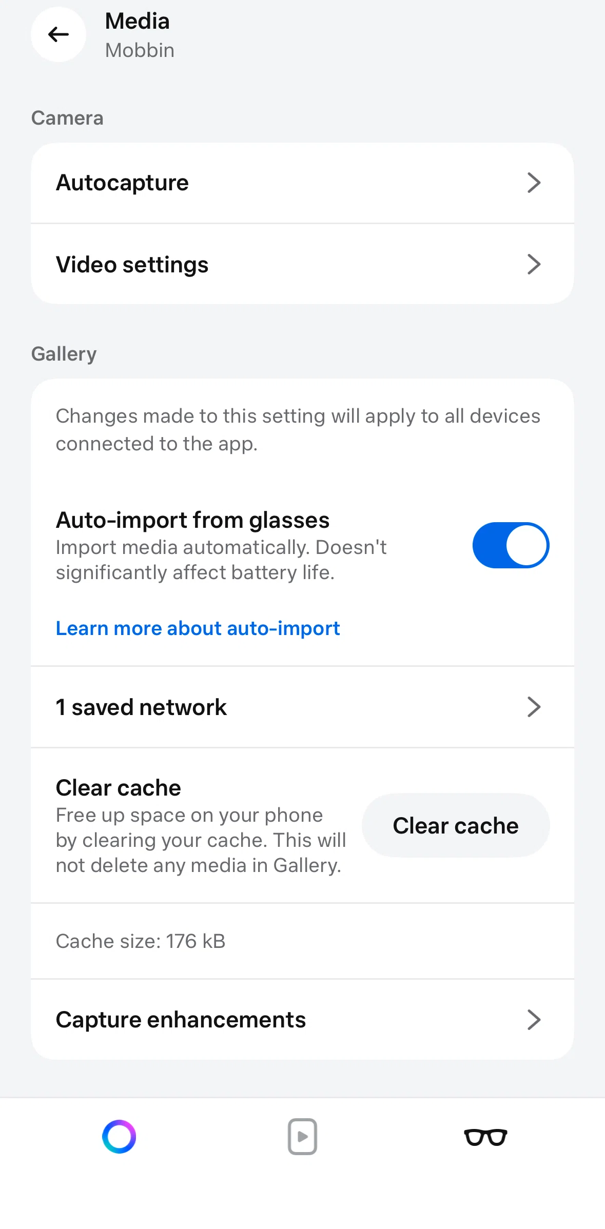 Meta AI Screen screen in the Autocapture flow