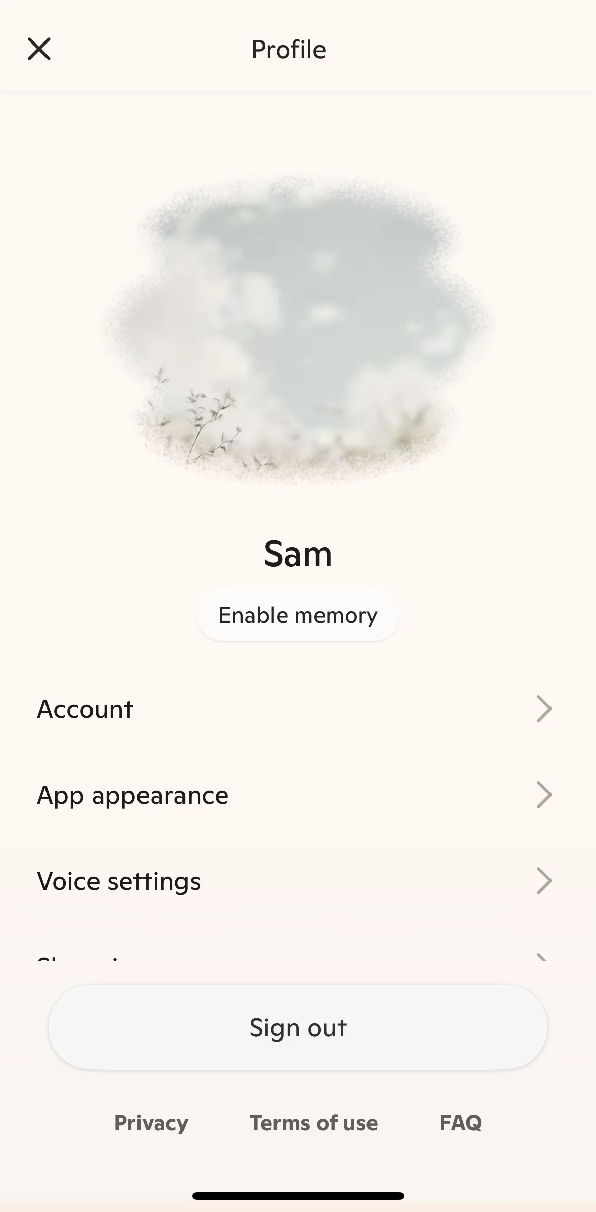 Microsoft Copilot Screen screen in the Switching to dark mode flow