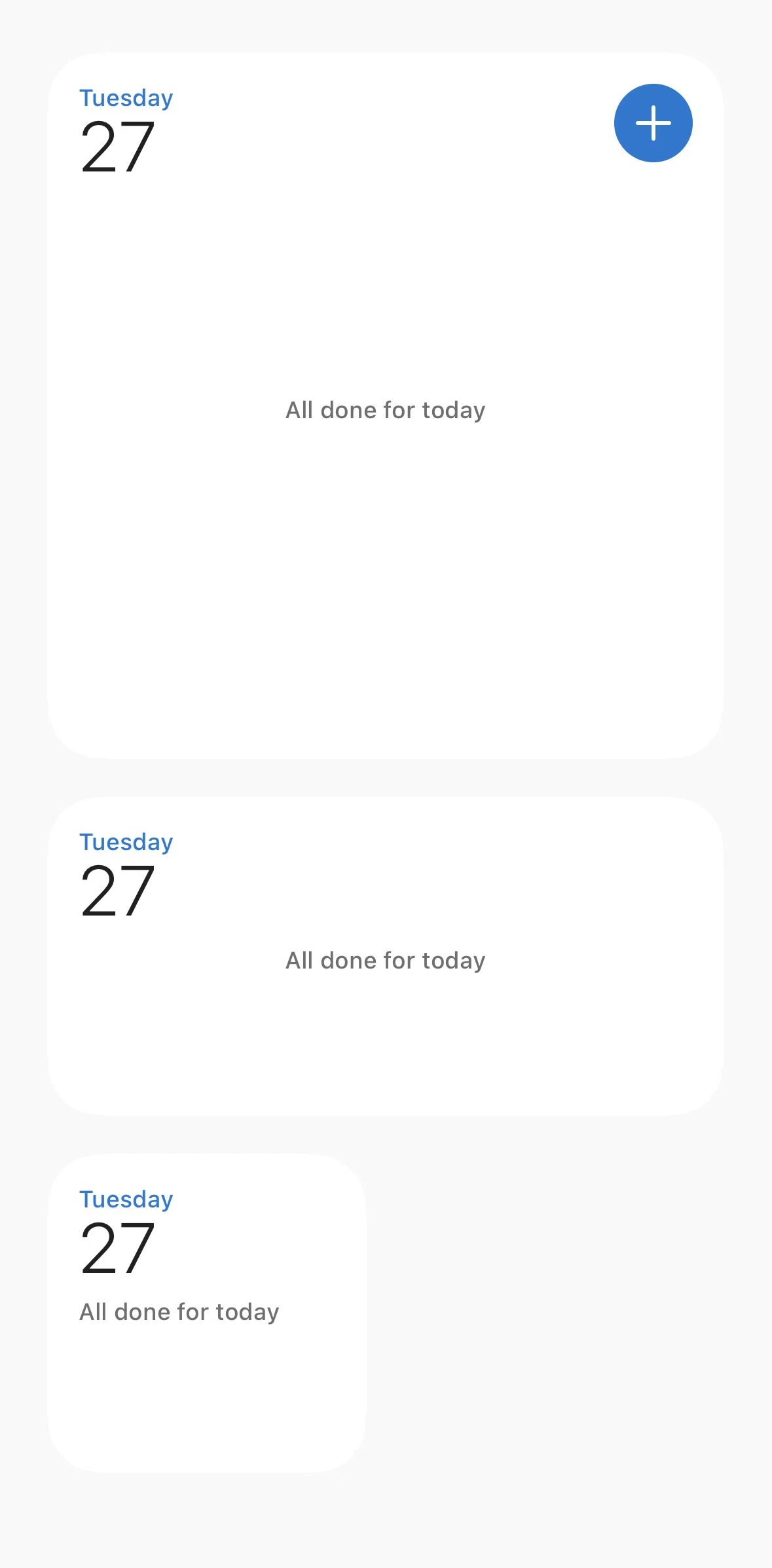 Microsoft Outlook Screen screen in the Widgets flow