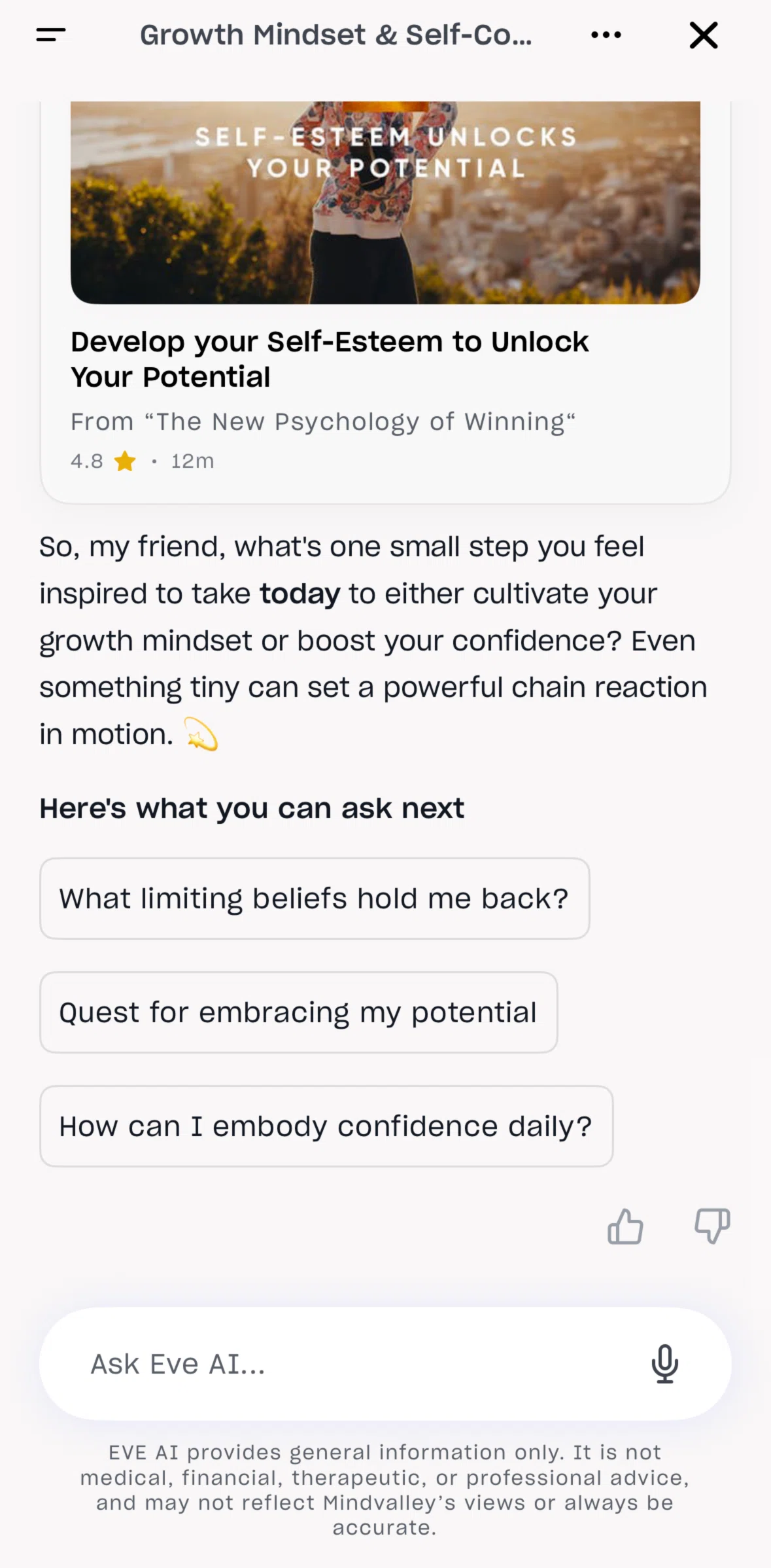 Mindvalley Screen screen in the Deleting a chat flow