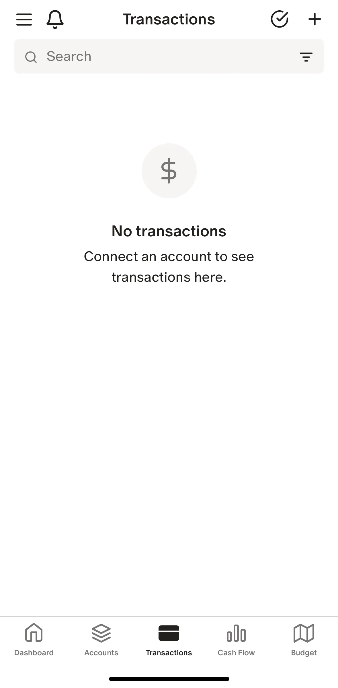 Monarch Screen screen in the Adding a transaction flow