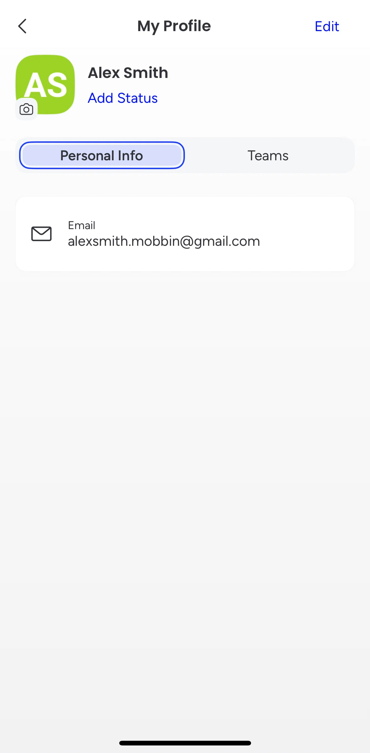 monday.com Screen screen in the Changing profile picture flow