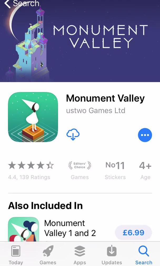 Monument Valley Onboarding preview