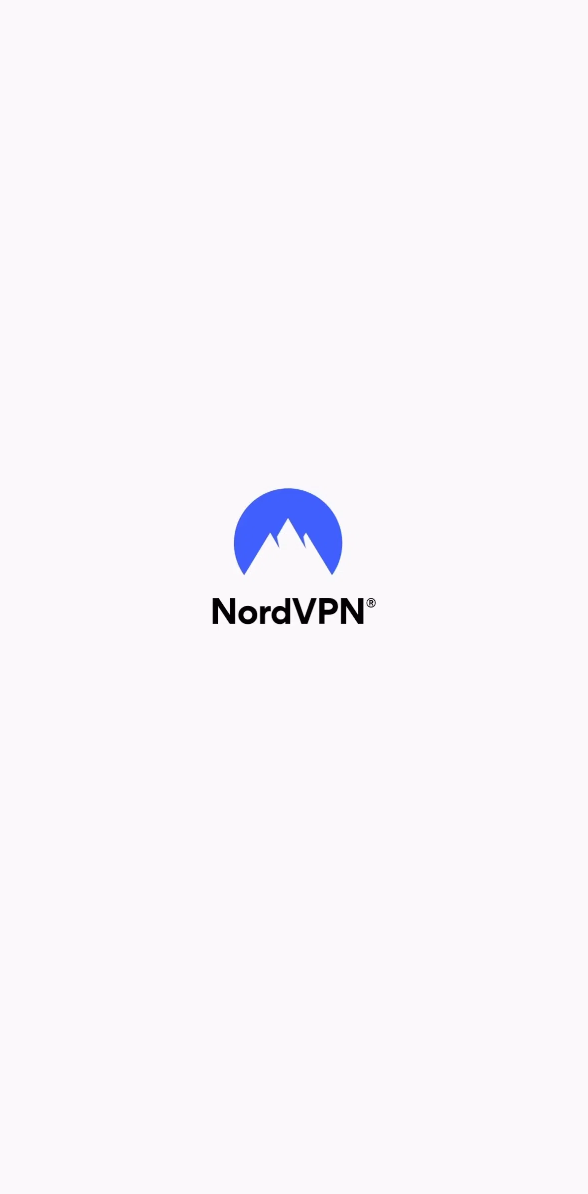 NordVPN Screen screen in the Onboarding flow