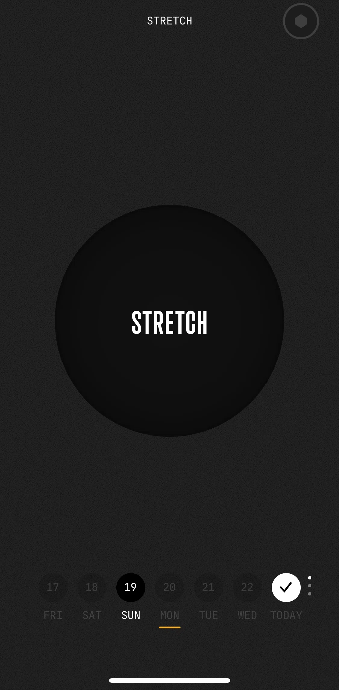 (Not Boring) Habits Screen screen in the Adding a new habit flow