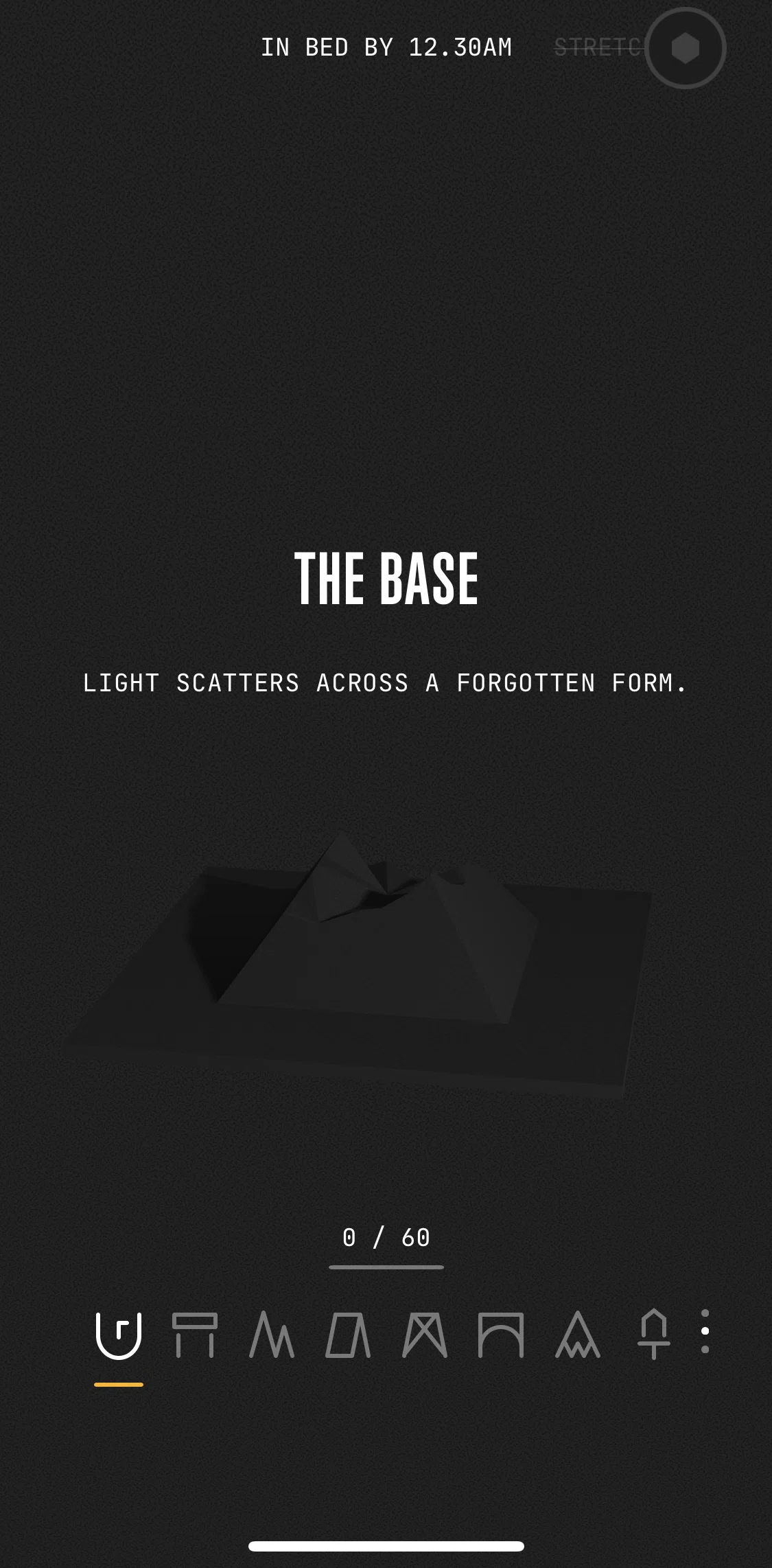 (Not Boring) Habits Screen screen in the Reordering habits flow