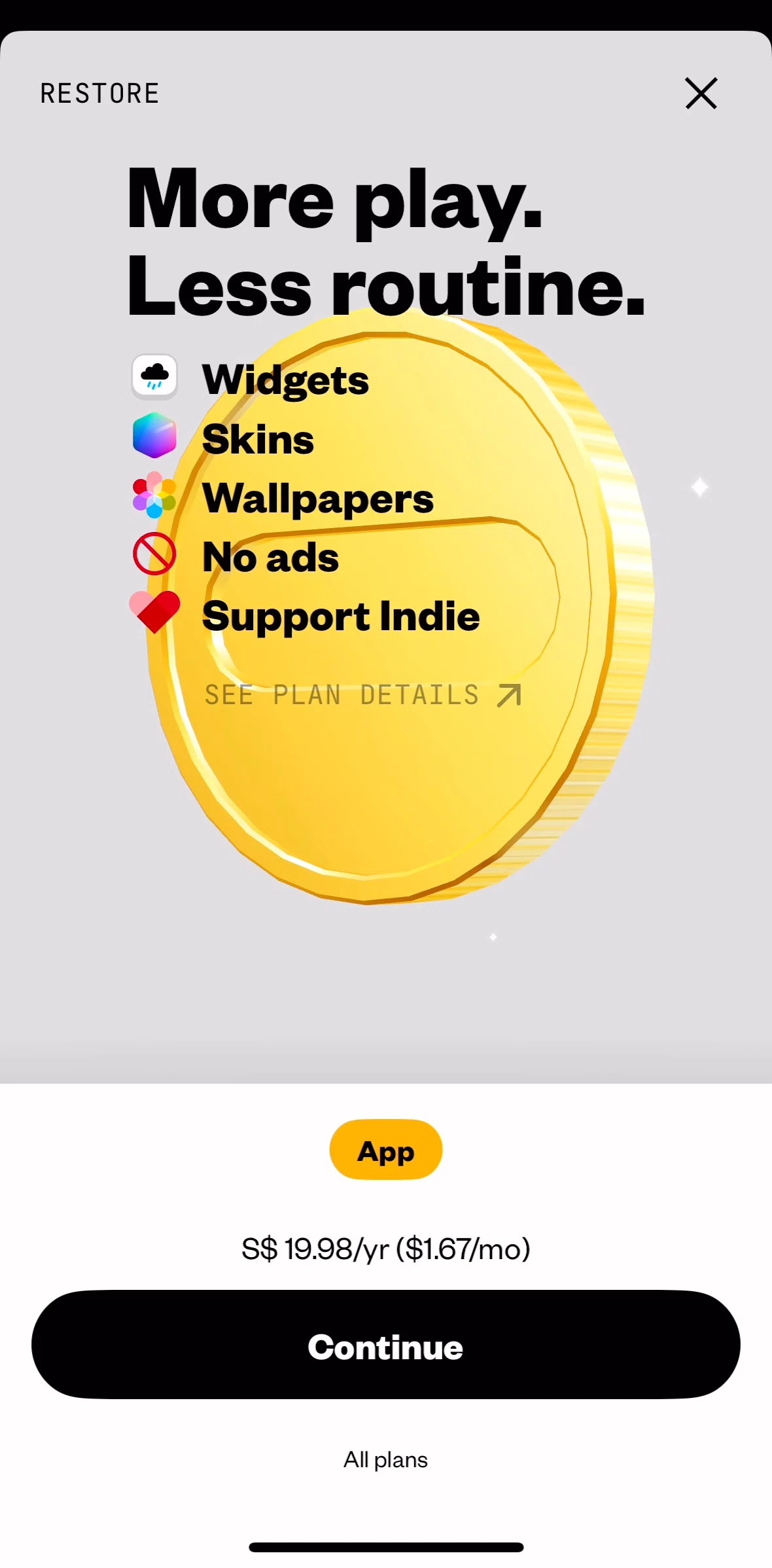 (Not Boring) Weather Screen screen in the Subscribing to !Weather flow