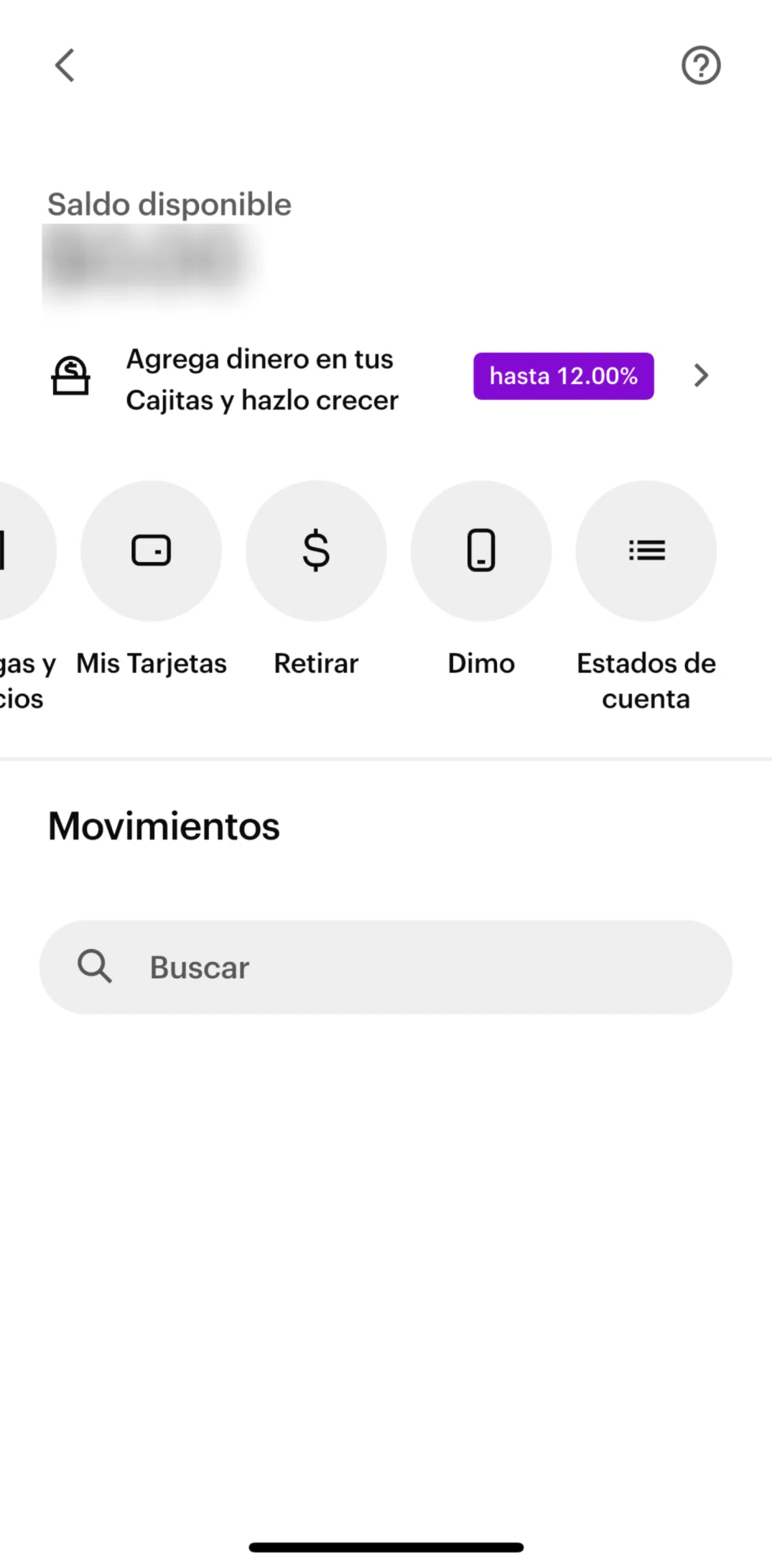Nu Screen screen in the Statements flow
