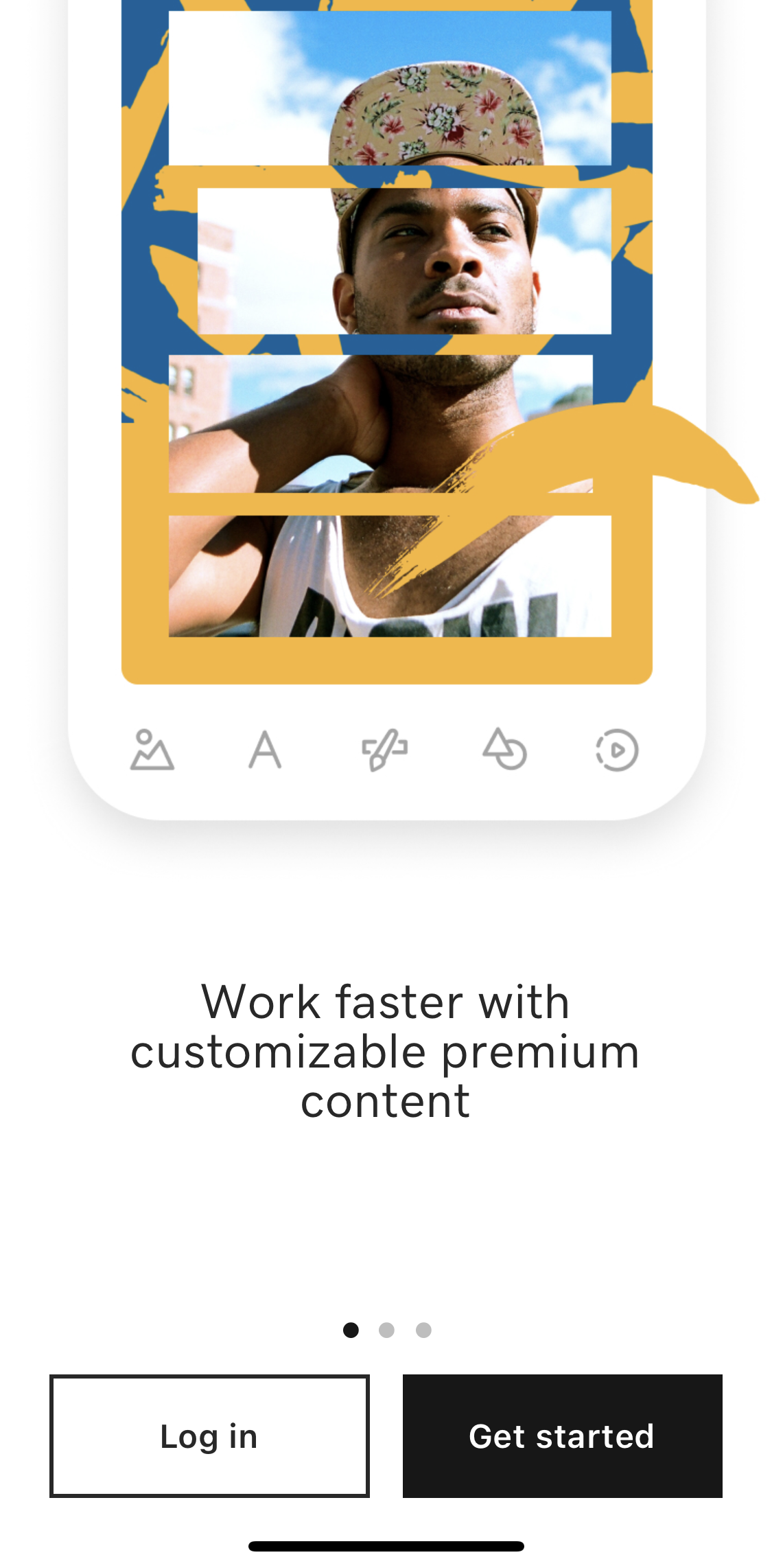 Over Start screen screen in the General Browsing flow