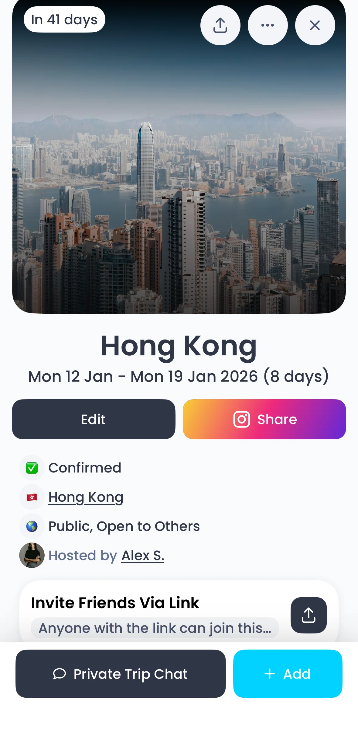 Pangea Screen screen in the Adding a spot flow