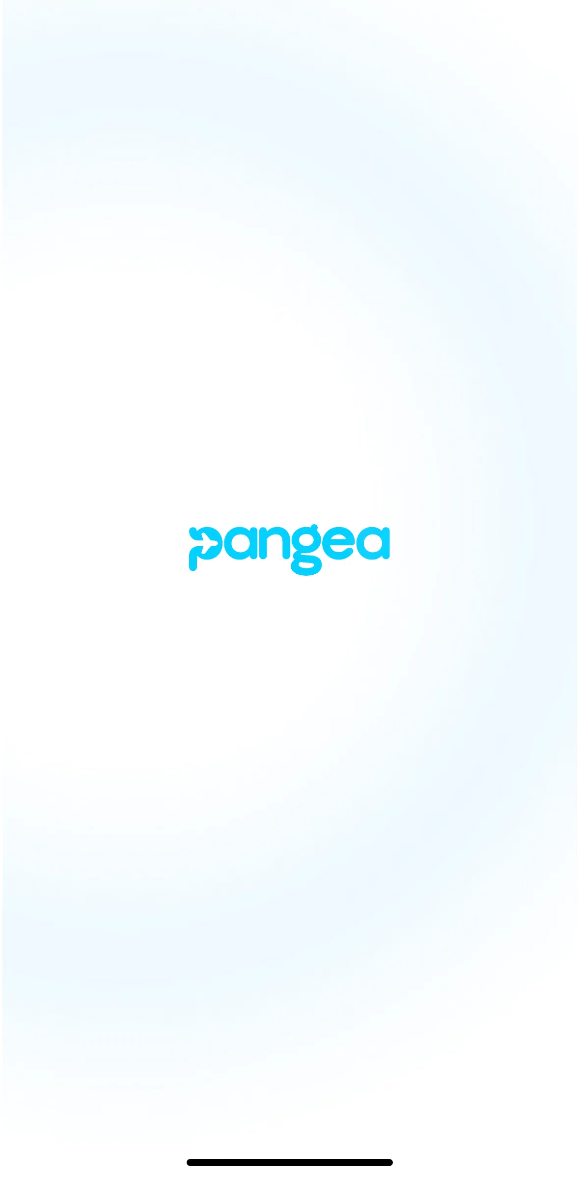 Pangea Screen screen in the Onboarding flow