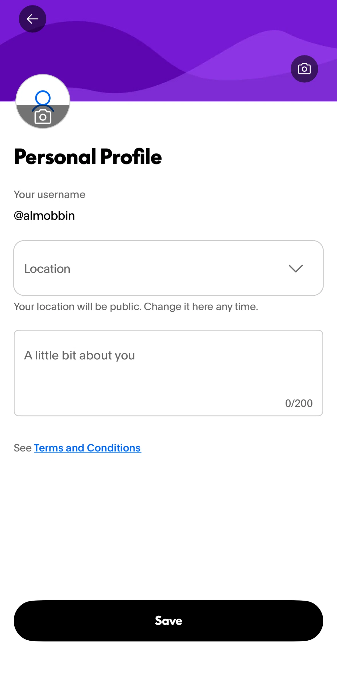 Paypal Screen screen in the Changing a cover color flow