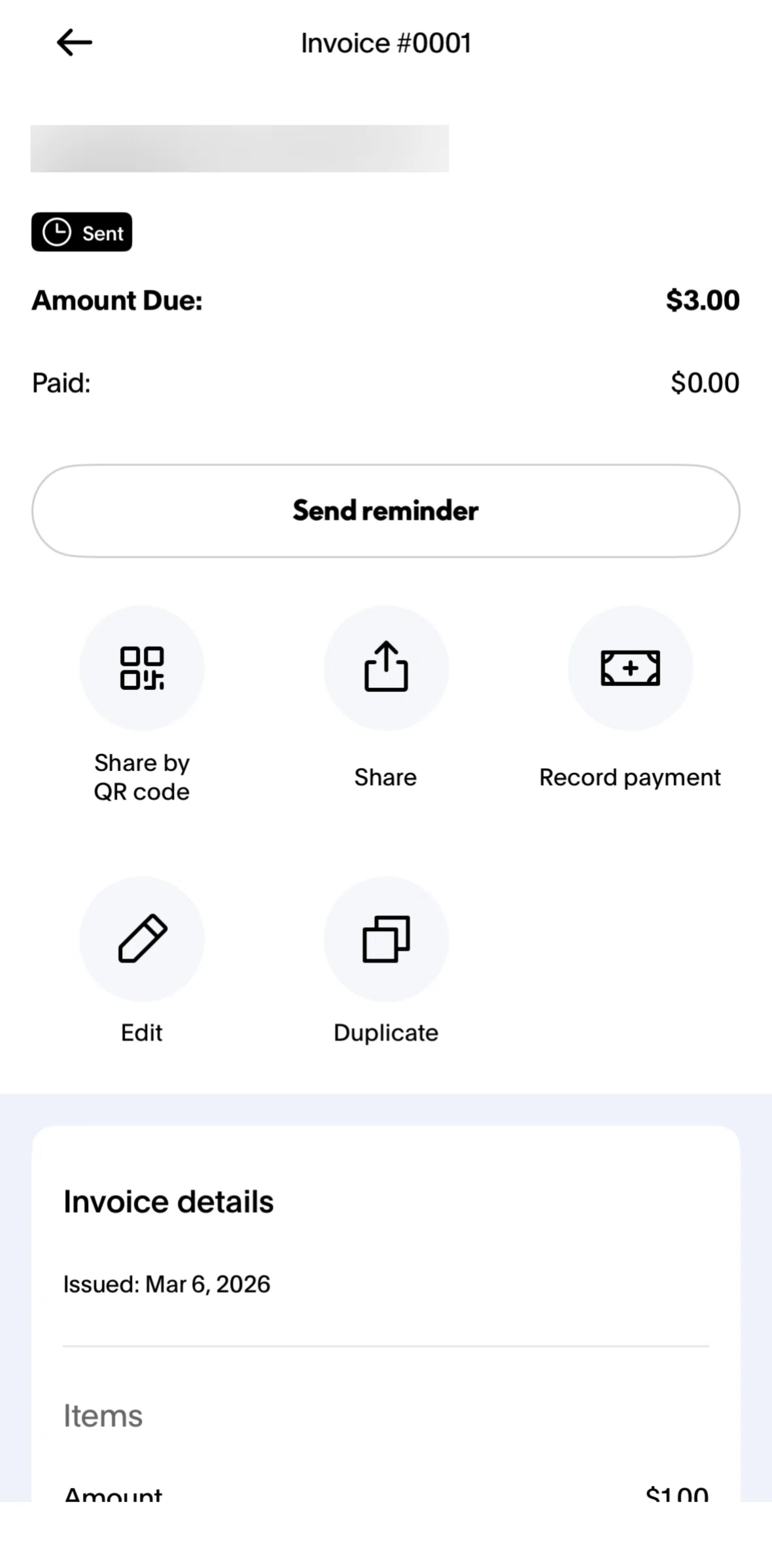 Paypal Screen screen in the Logging a payment flow