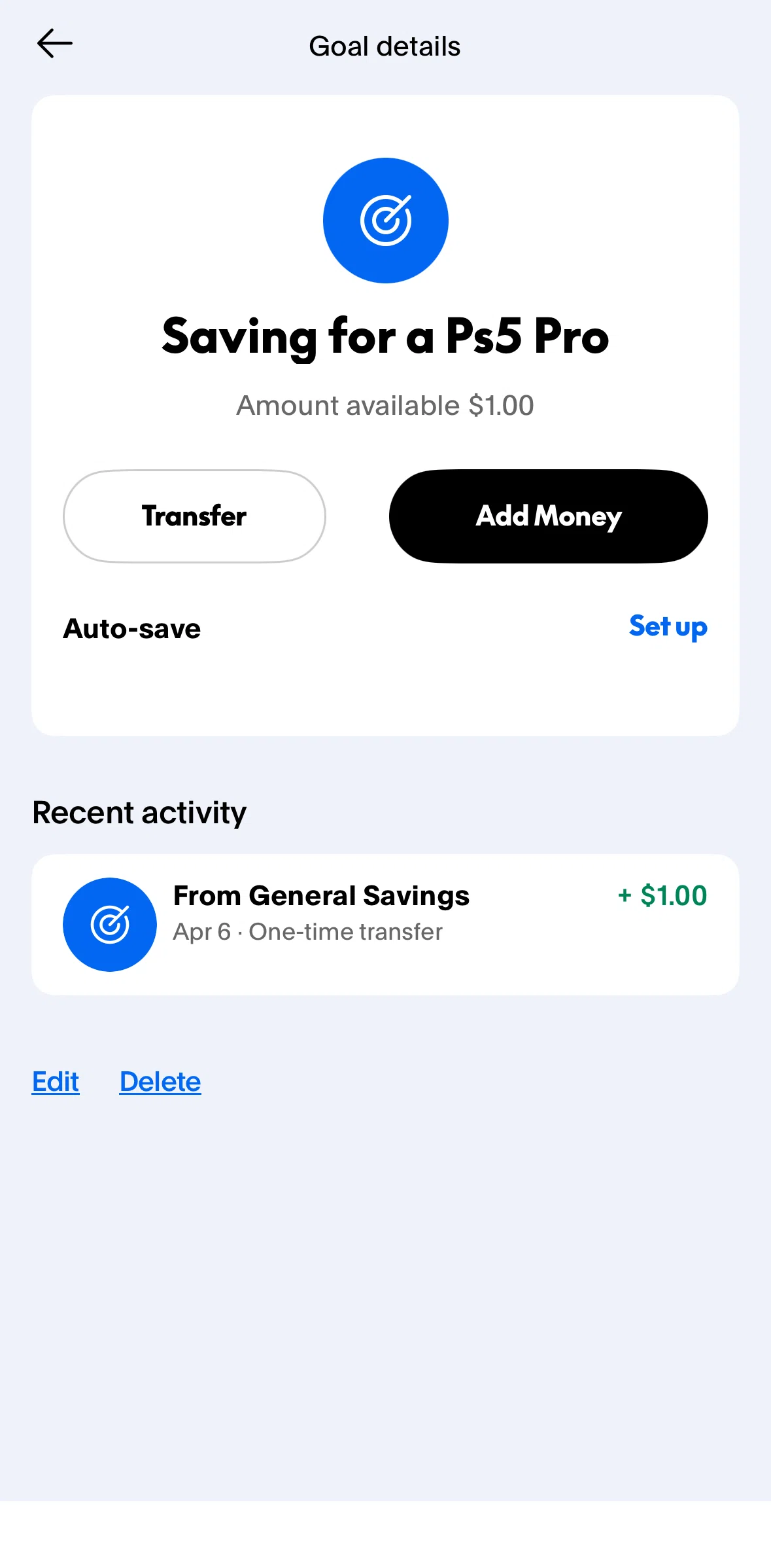 Paypal Screen screen in the Scheduling an auto-save flow