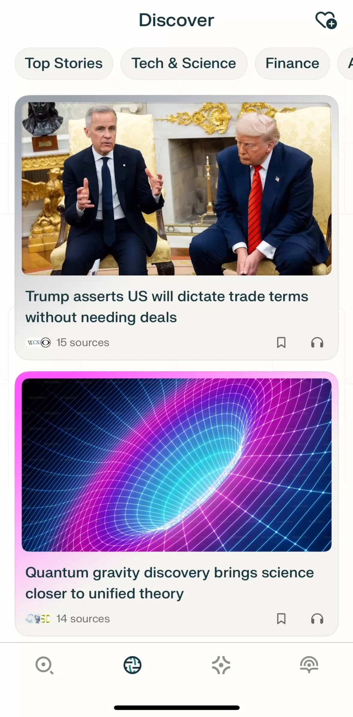 Perplexity Screen screen in the Story detail flow