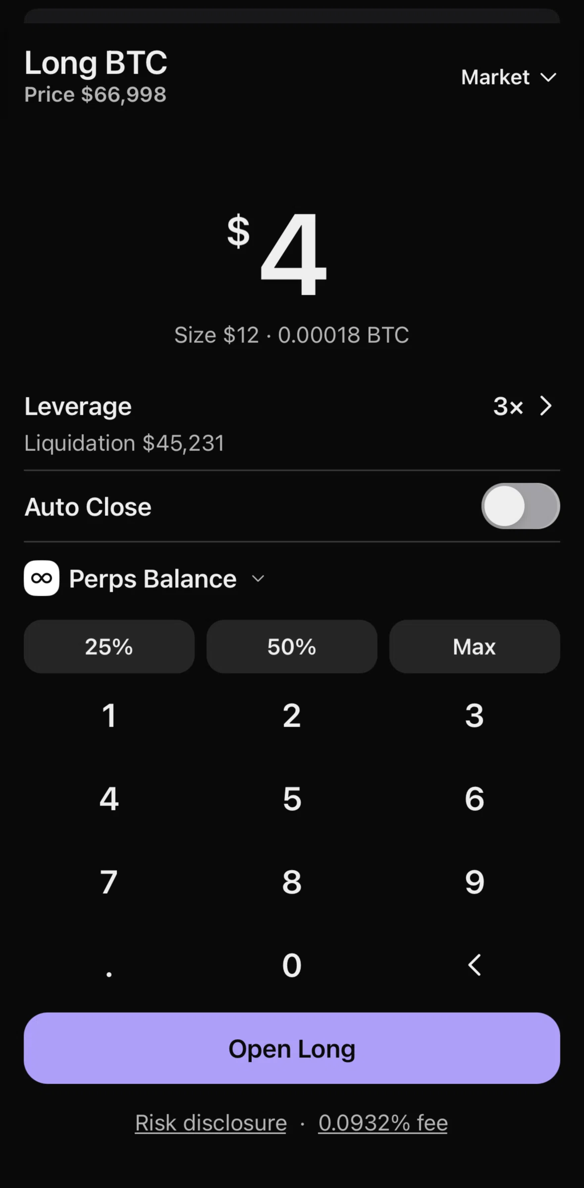 Phantom Screen screen in the Switching to limit order flow