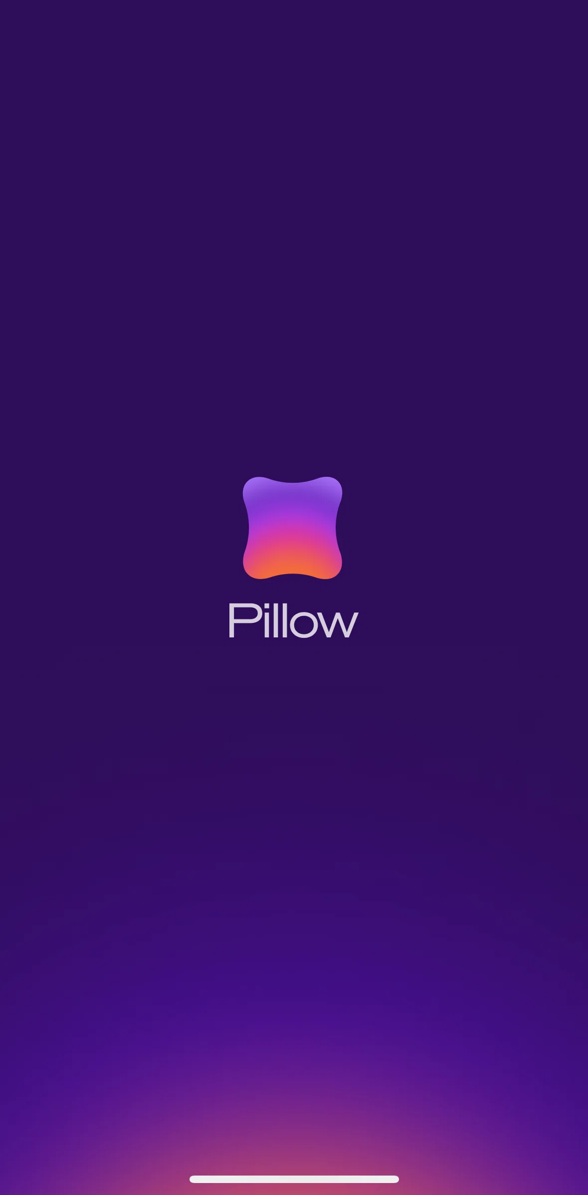 Pillow Screen screen in the Onboarding flow