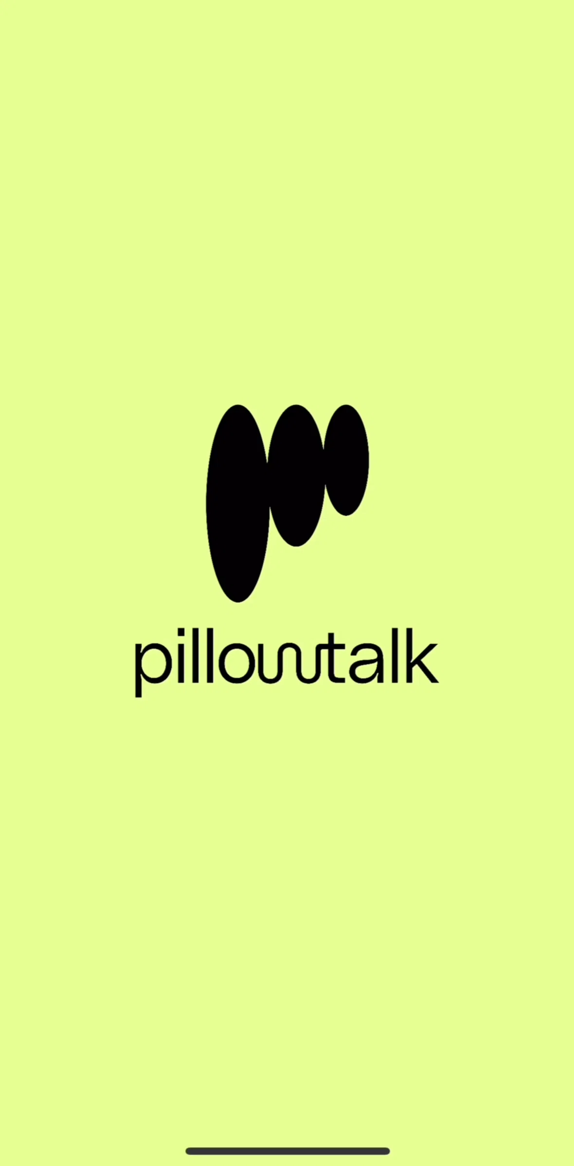 pillowtalk Screen screen in the Onboarding flow