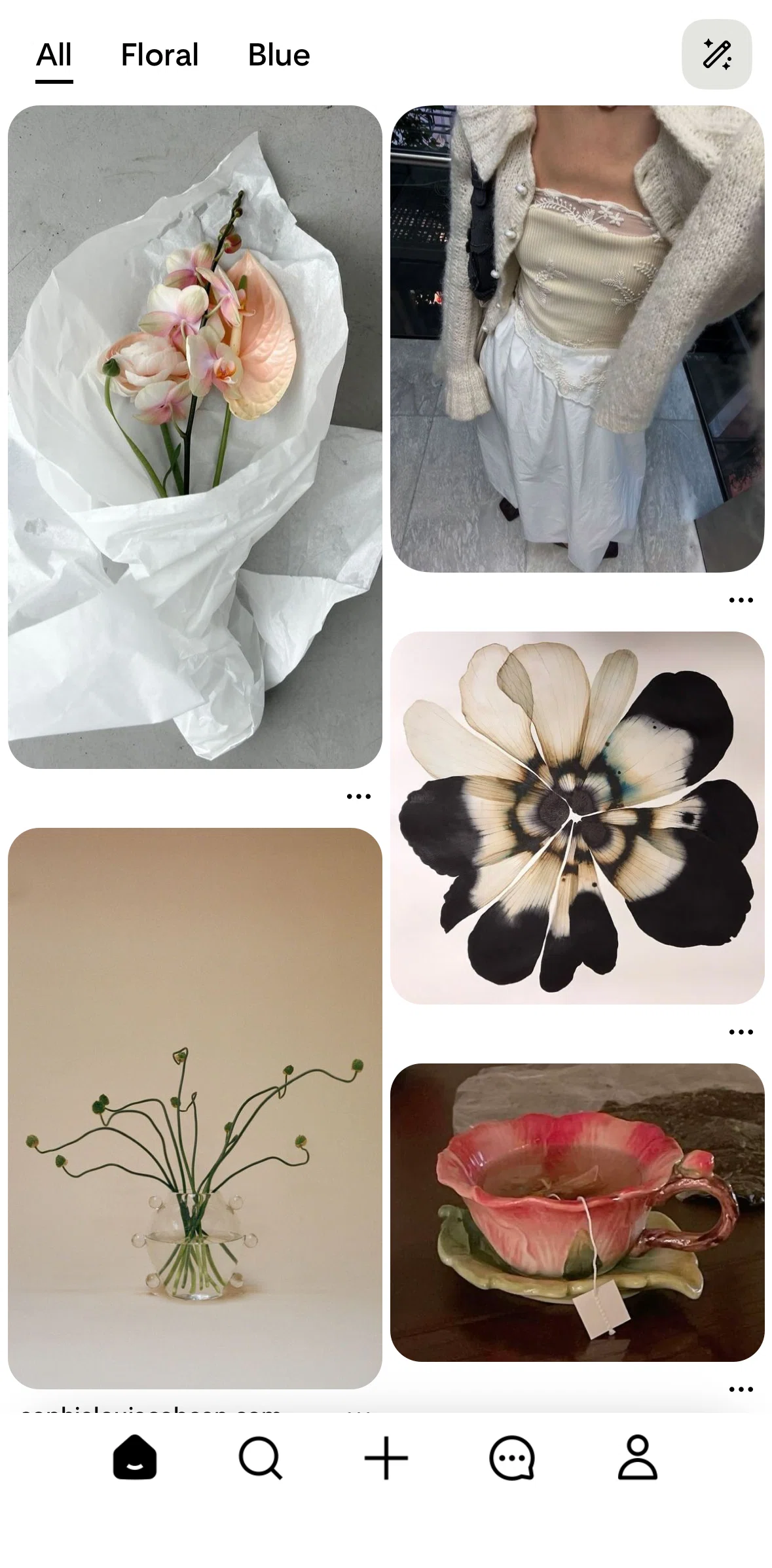 Pinterest Screen screen in the Inbox flow