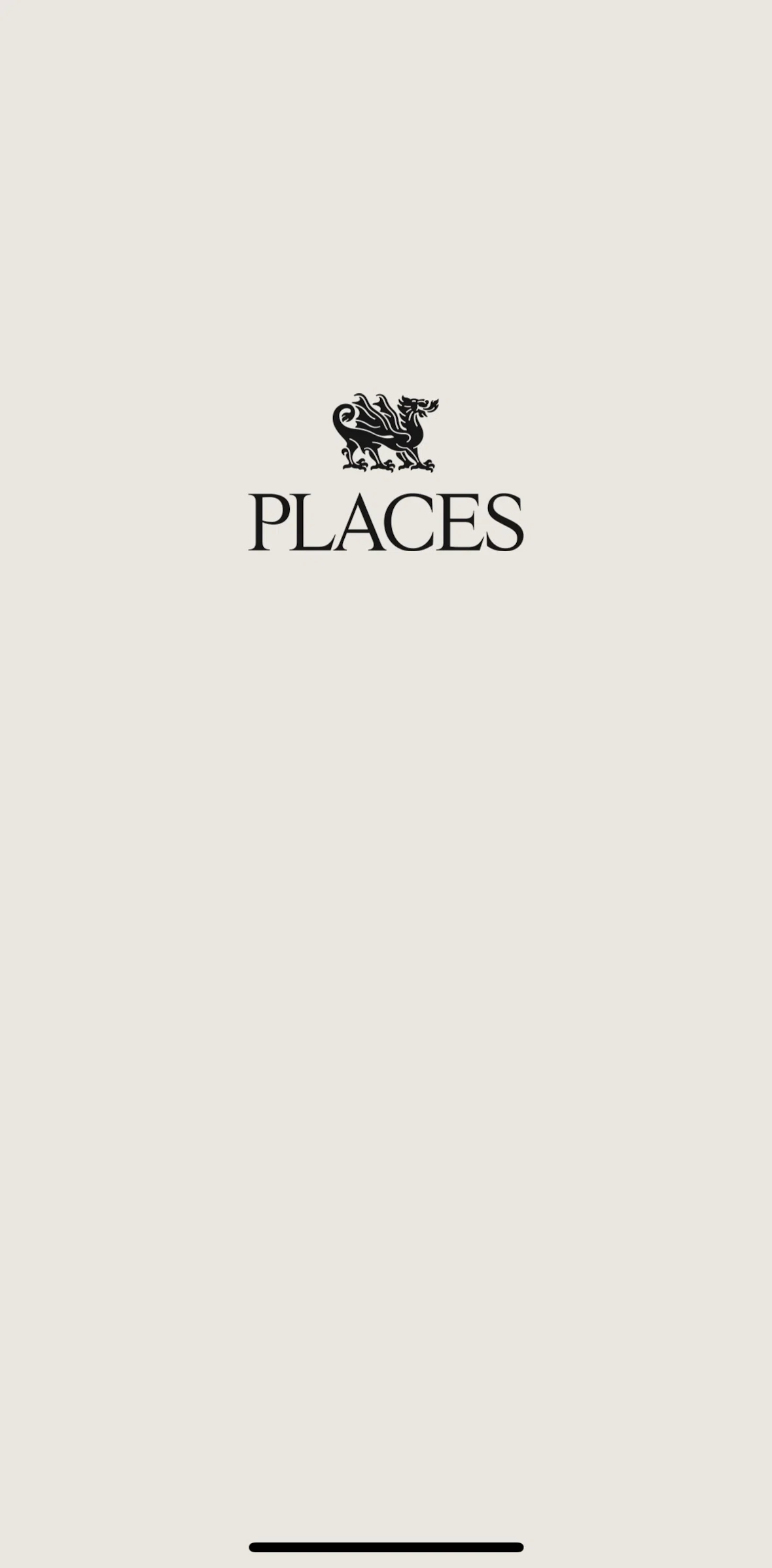 Places Screen screen in the Onboarding flow