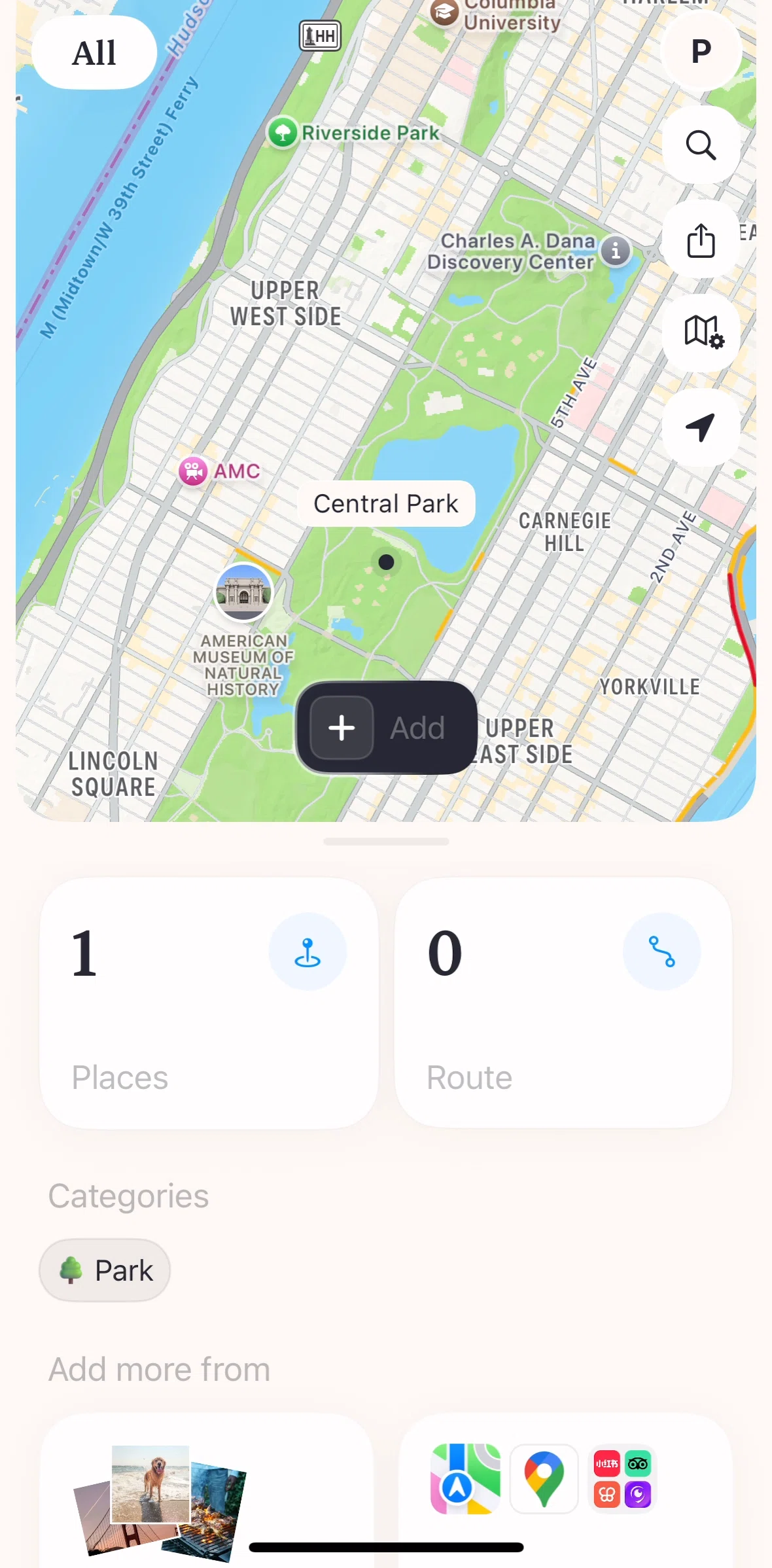 Placify Screen screen in the Home flow