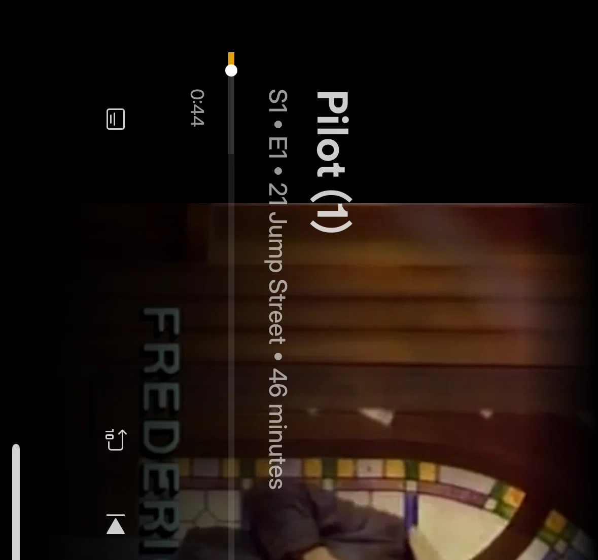 Plex Screen screen in the Watch settings flow